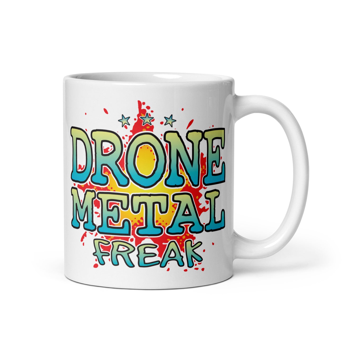 Drone Metal Ceramic Mug