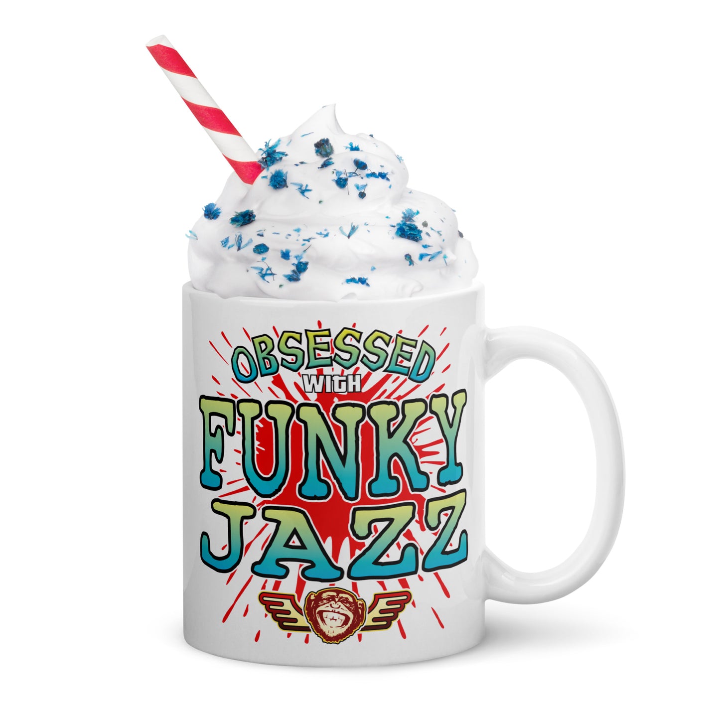 Funky Jazz Ceramic Mug
