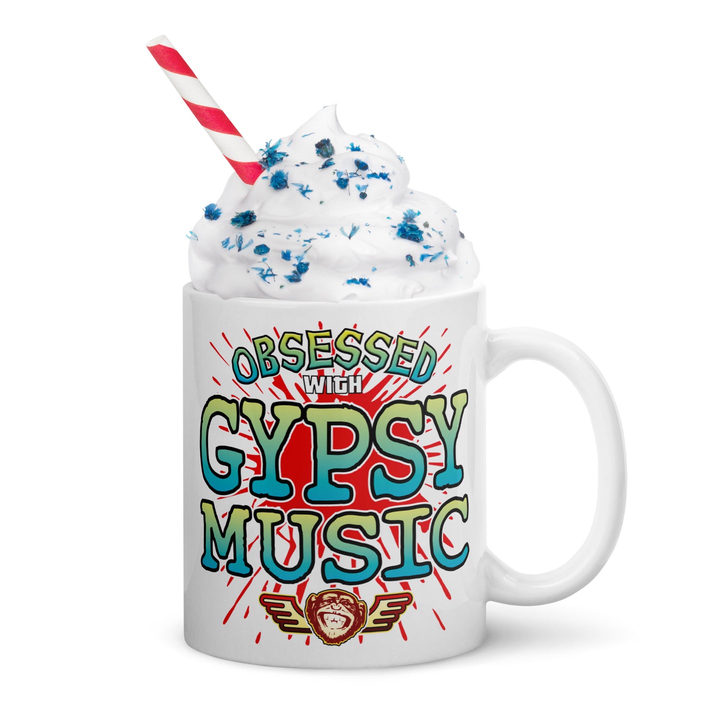 Gypsy Music Ceramic Mug