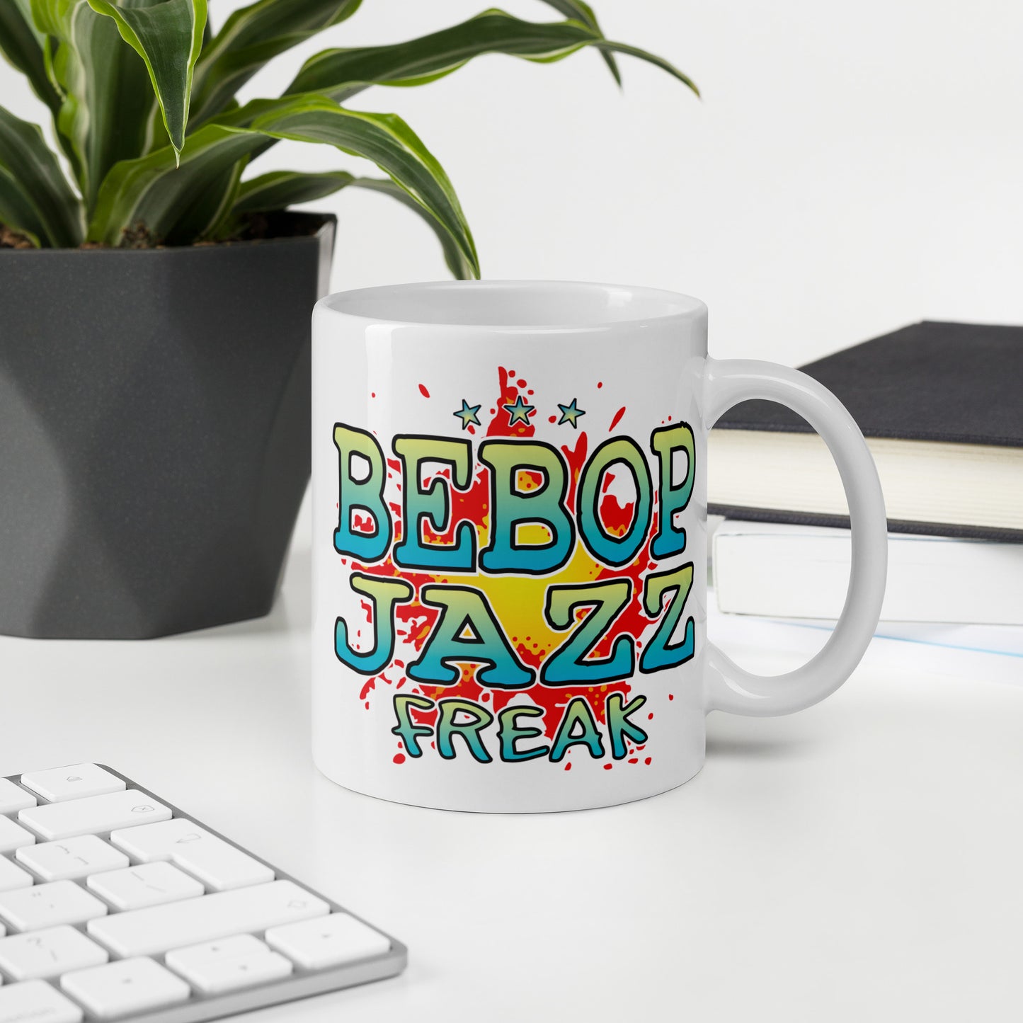 Bebop Jazz Ceramic Mug