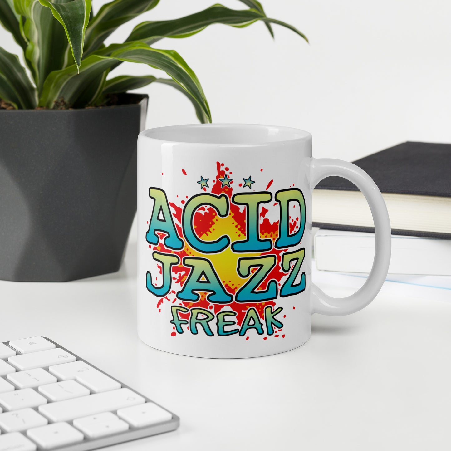 Acid Jazz Ceramic Mug