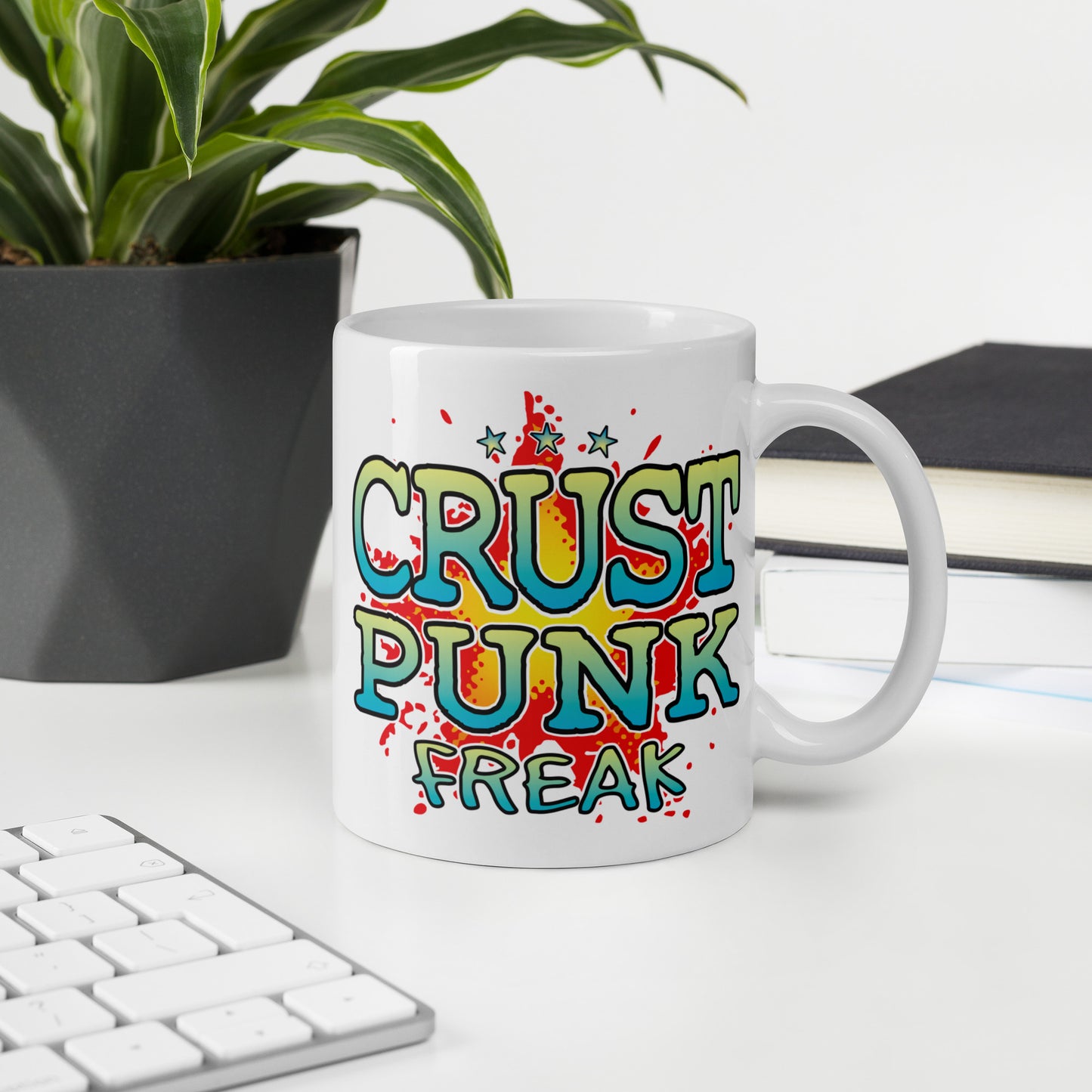 Crust Punk Ceramic Mug