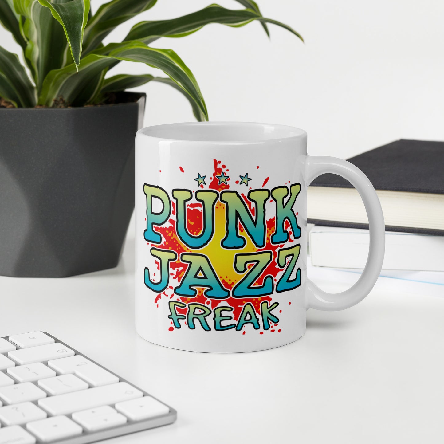 Punk Jazz Ceramic Mug