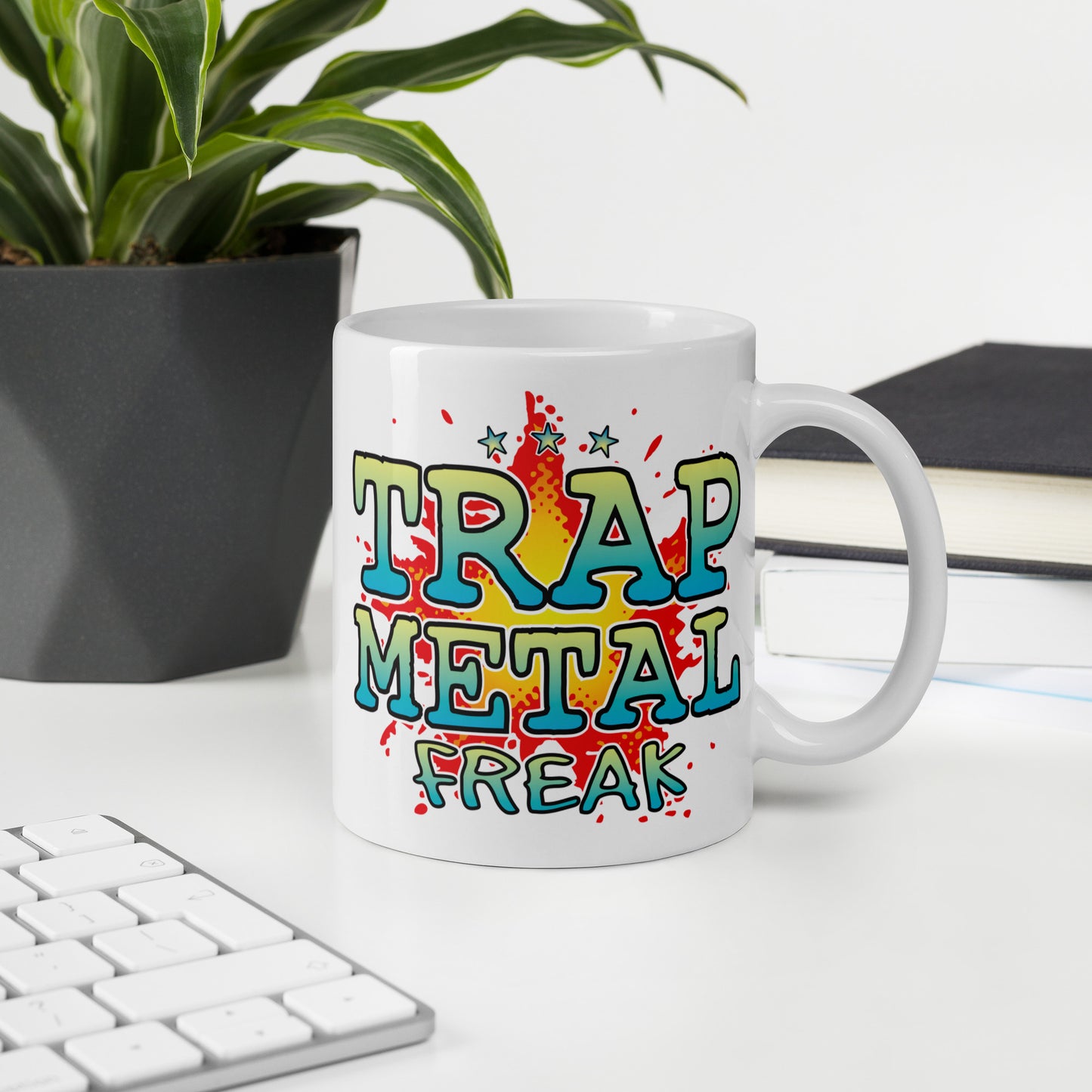 Trap Metal Ceramic Mug