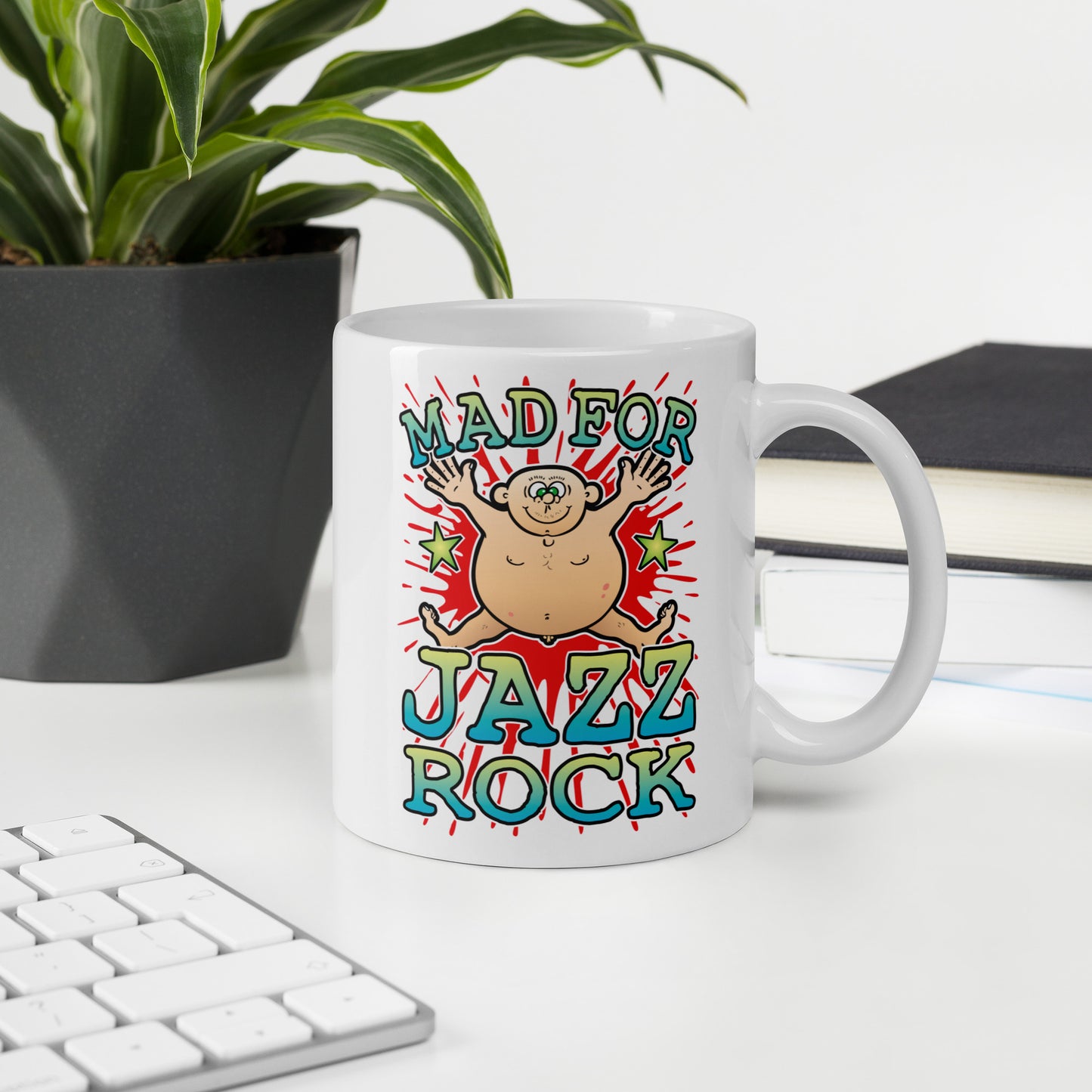 Mad For Jazz Rock Mug