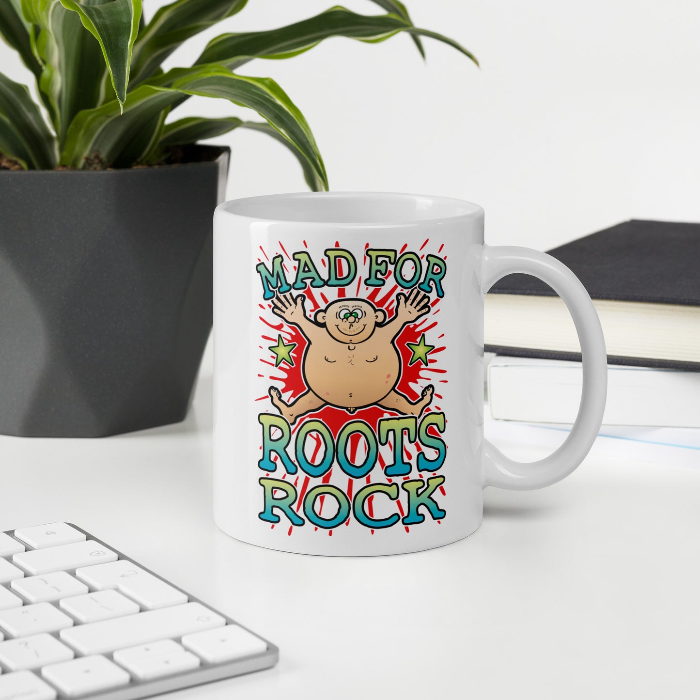 Mad For Roots Rock Mug