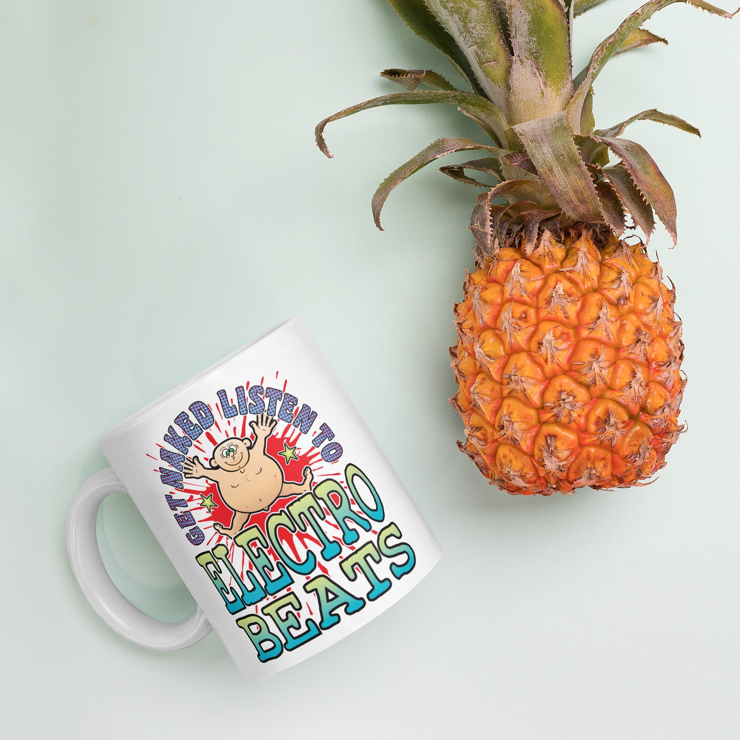 Electro Beats Ceramic Mug