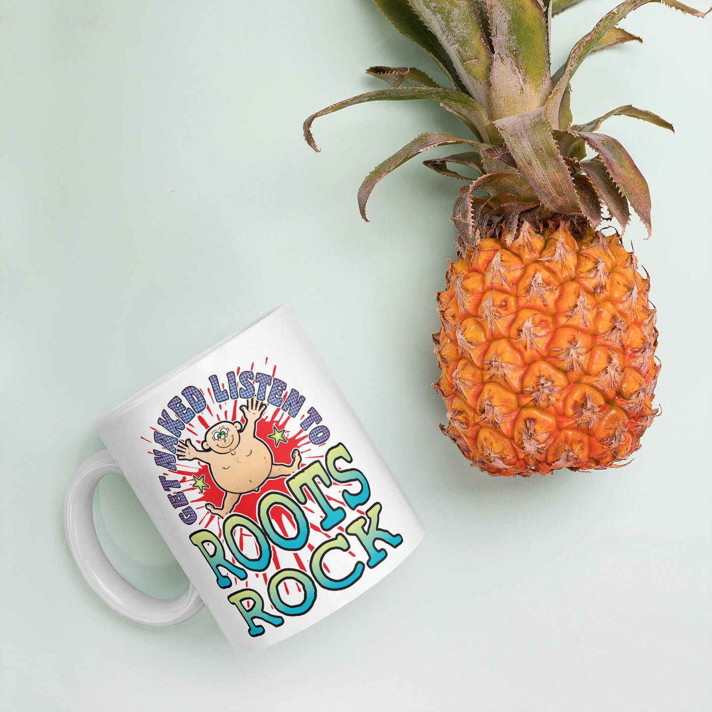 Roots Rock Ceramic Mug
