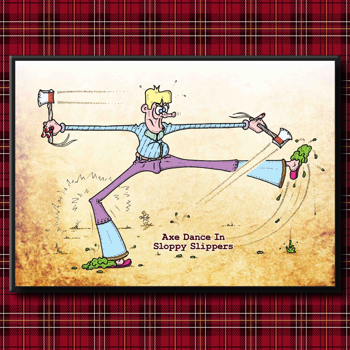 Axe Dance Art Print