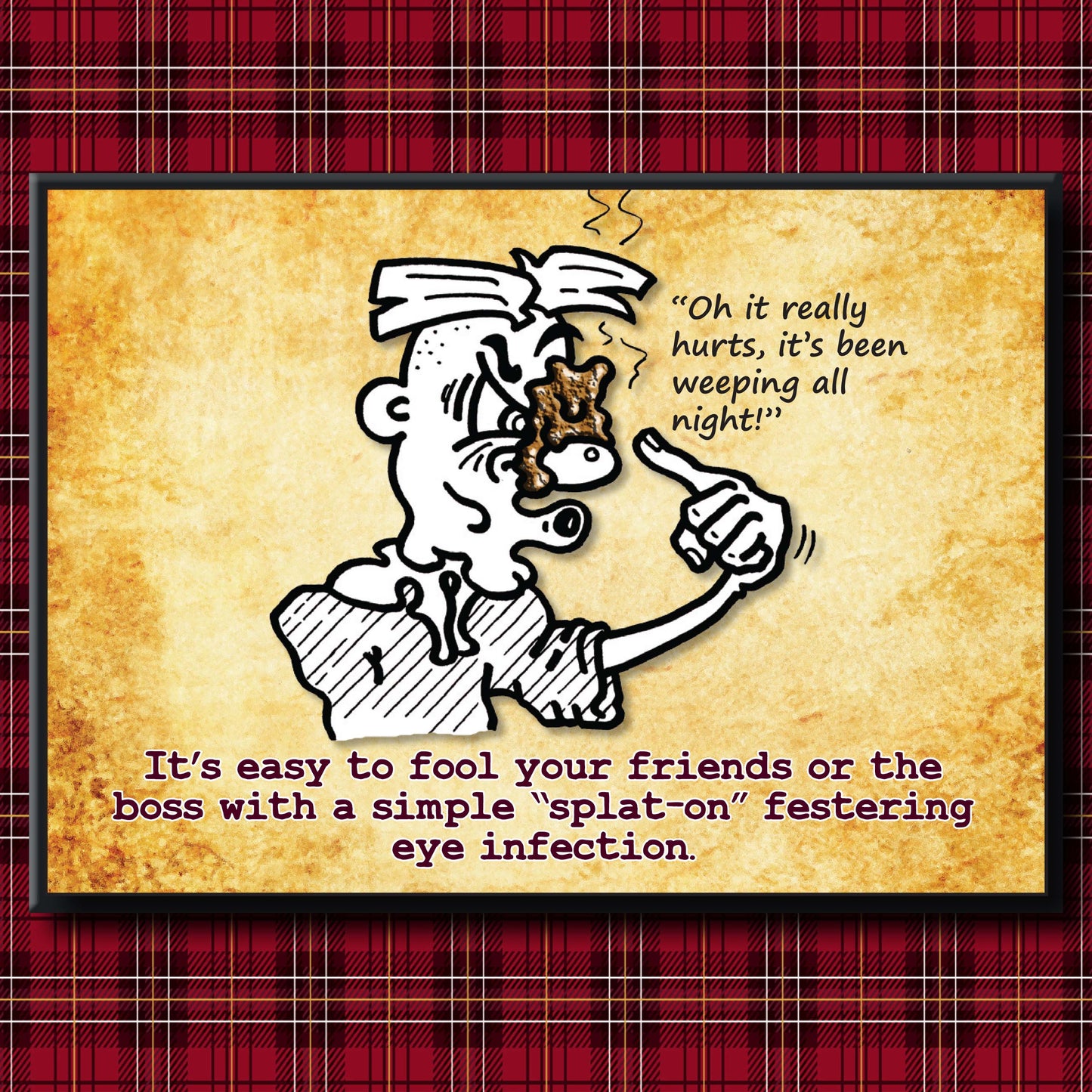 Bad Eye - Dog Poo Art Print