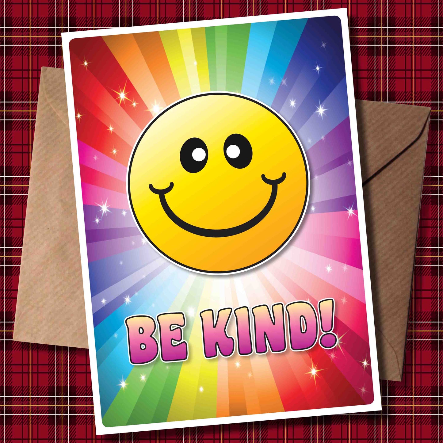 Be Kind! Art Print + Badge + Bottle Opener + Greetings Card