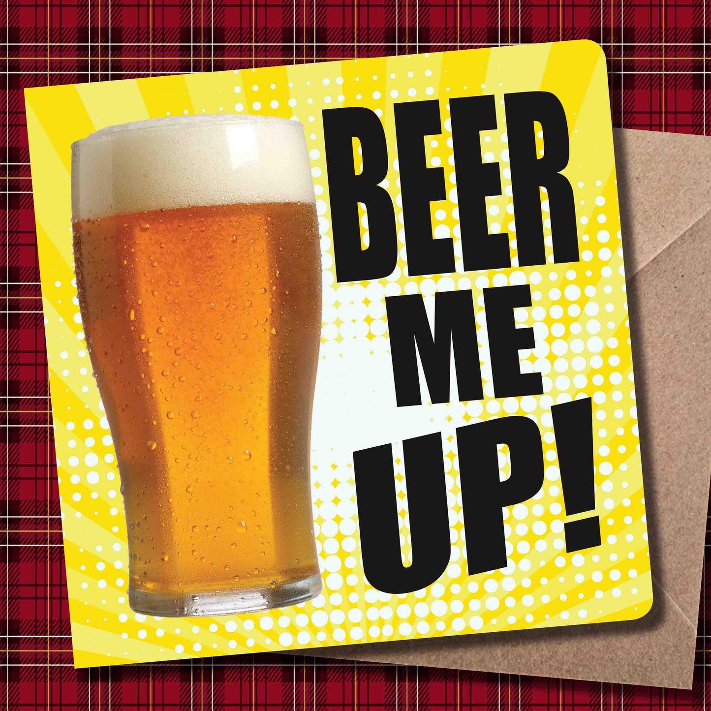 Beer Me Up! Art Print + Badge + Bottle Opener + Birthday Card