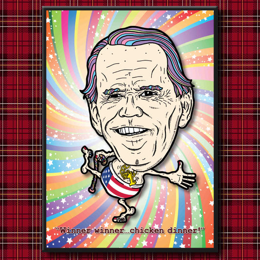 Joe Biden's Election Victory Dance Art Print