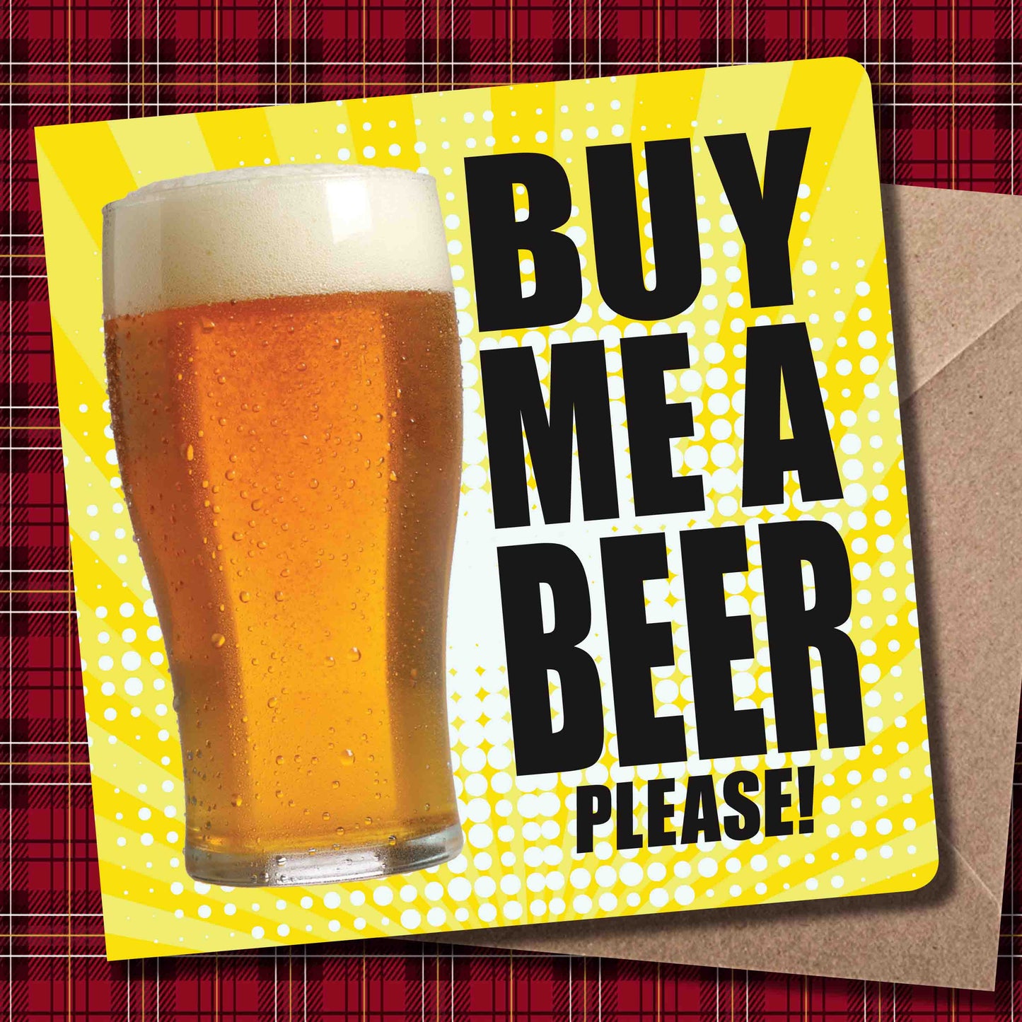 Beer Please! Art Print + Badge + Bottle Opener + Birthday Card
