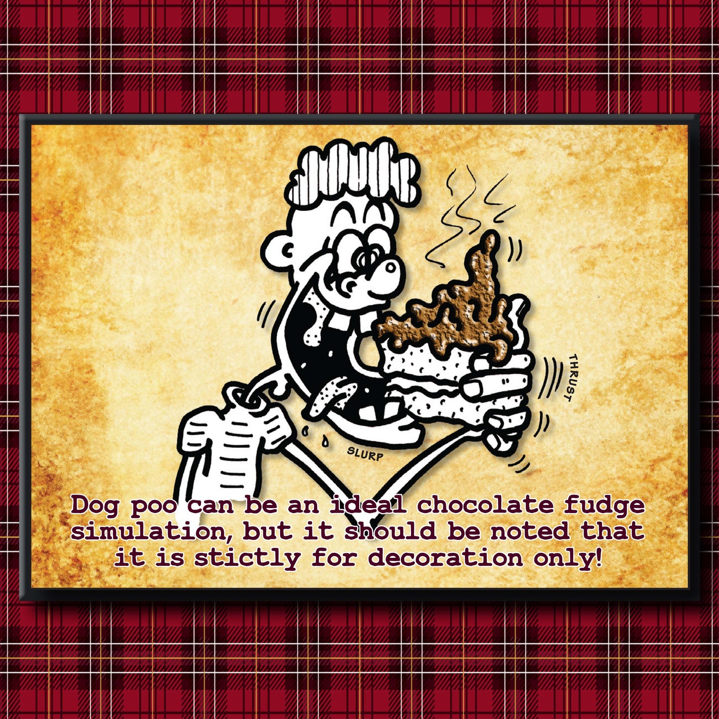 Cake Fudge - Dog Poo Art Print