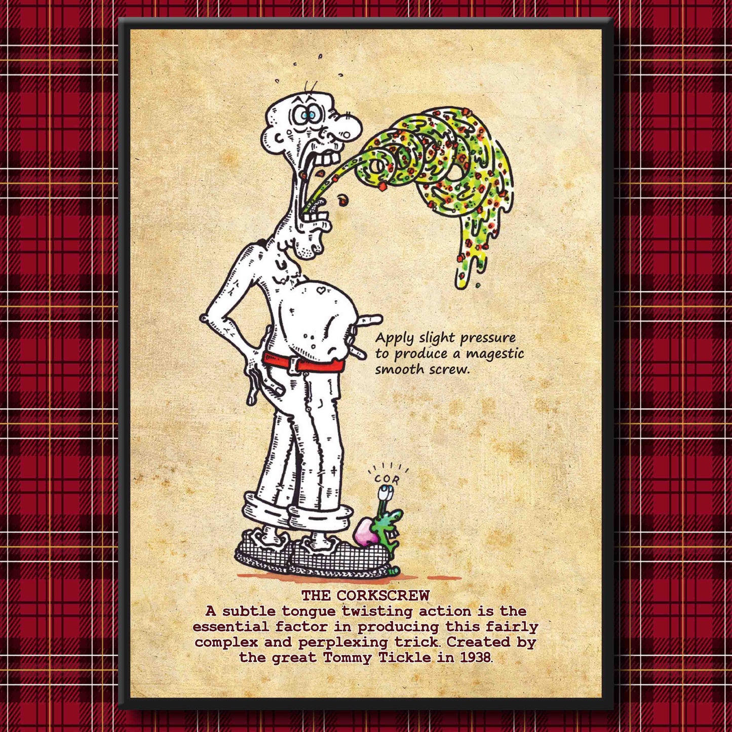 The Corkscrew Art Print