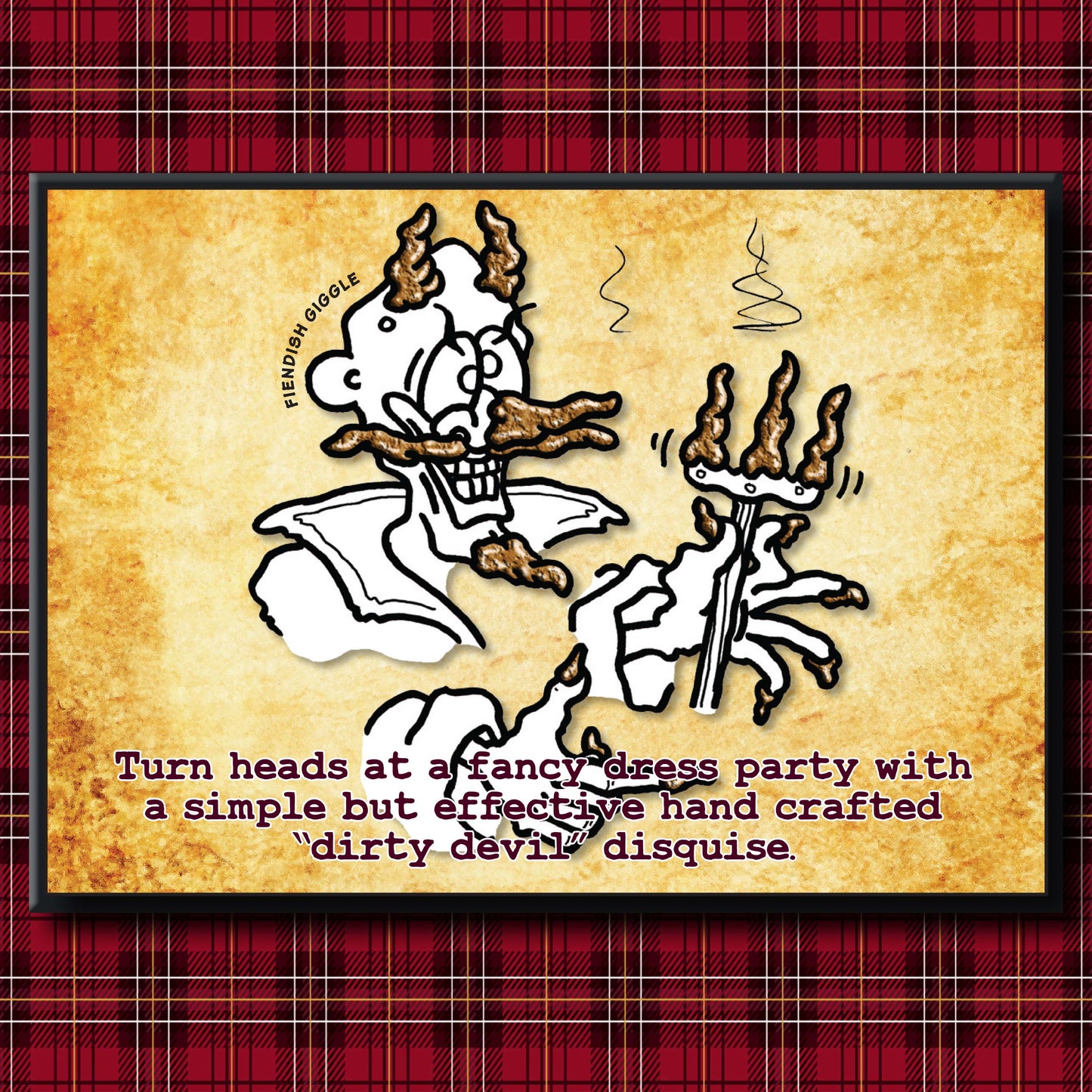 Dirty Devil - Dog Poo Art Print