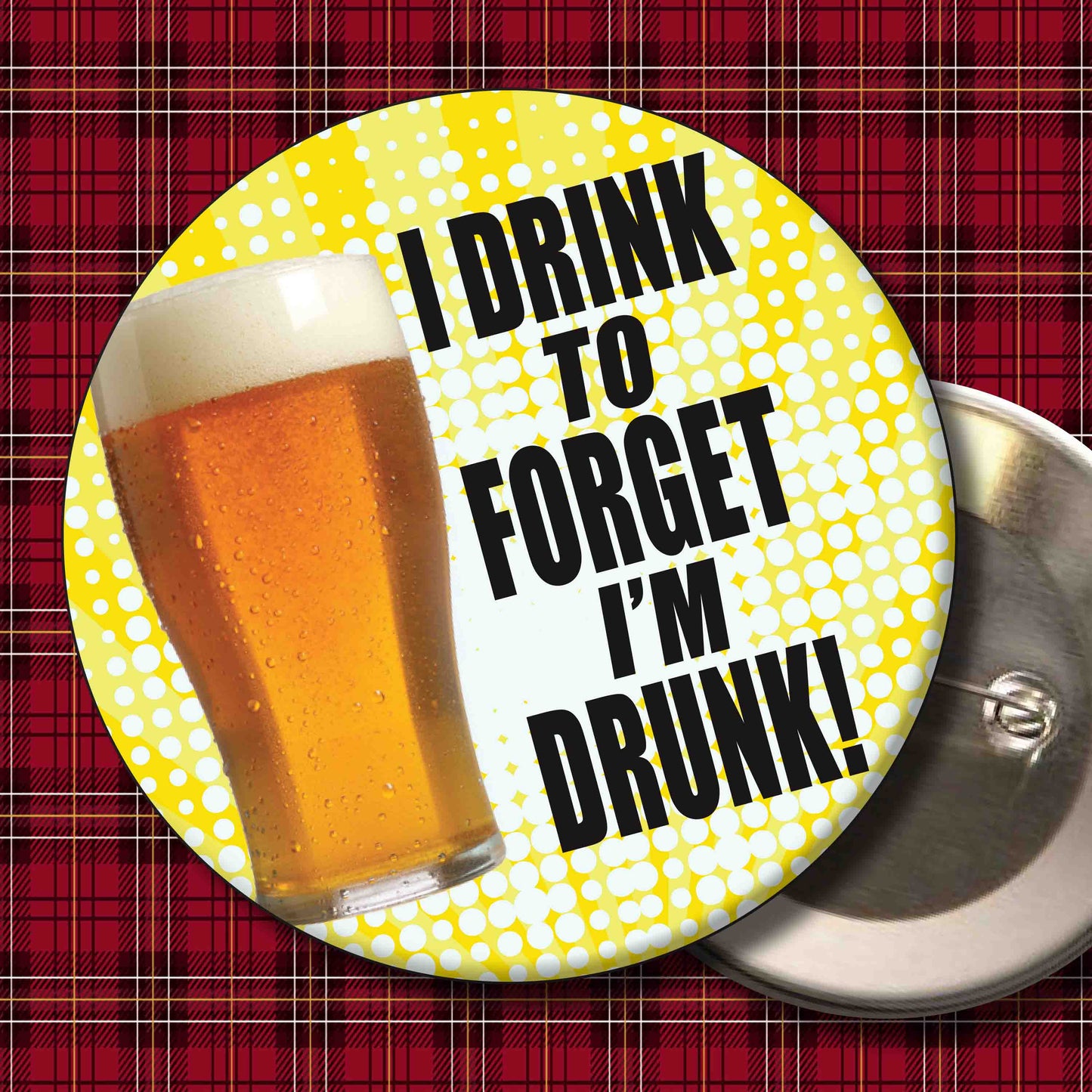 Drink Therefore Art Print + Badge + Bottle Opener + Birthday Card