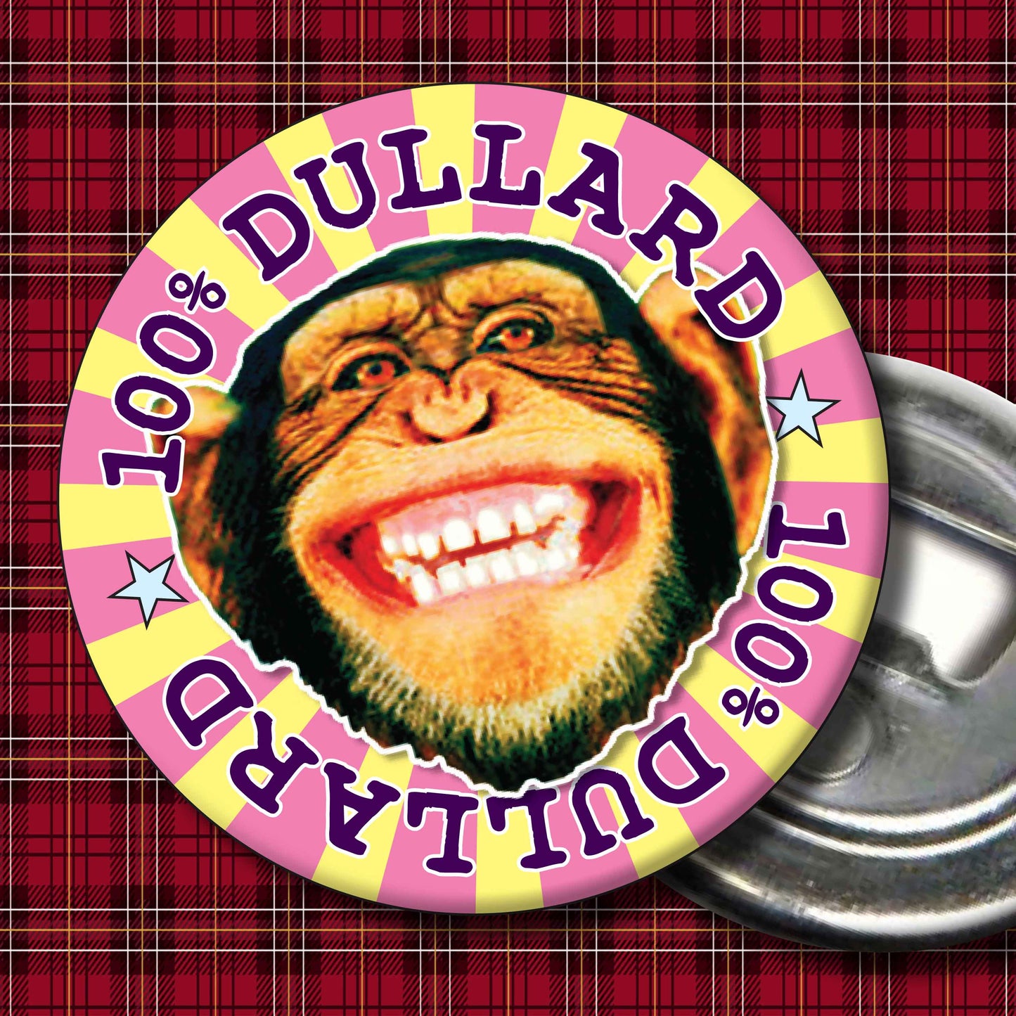 100% Dullard Badge + Bottle Opener