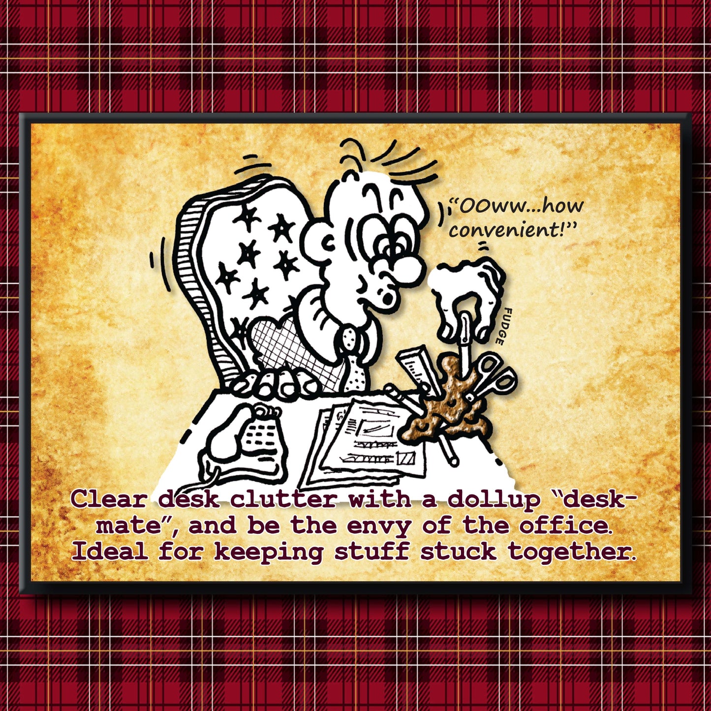 Executive Desk Mate - Dog Poo Art Print