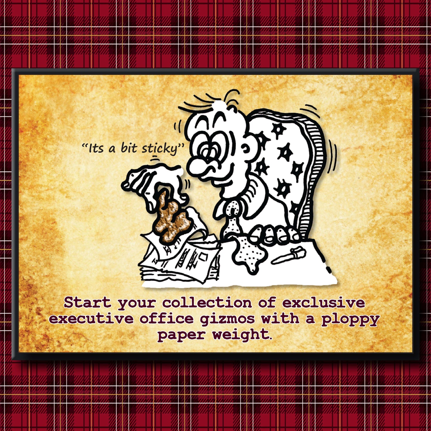 Executive Paper Weight - Dog Poo Art Print