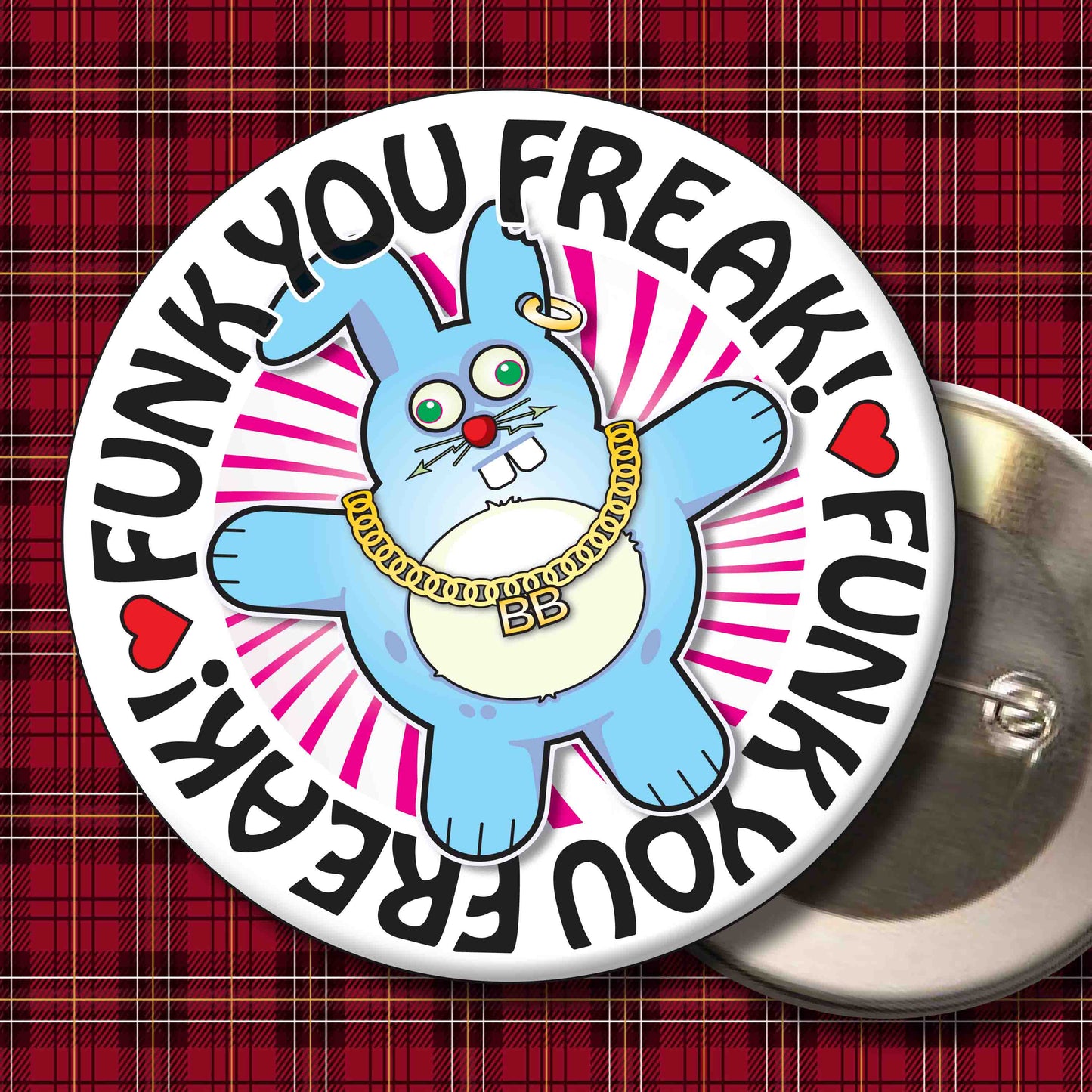 Bad Bun - "Funk You Freak!" Art Print + Stuff