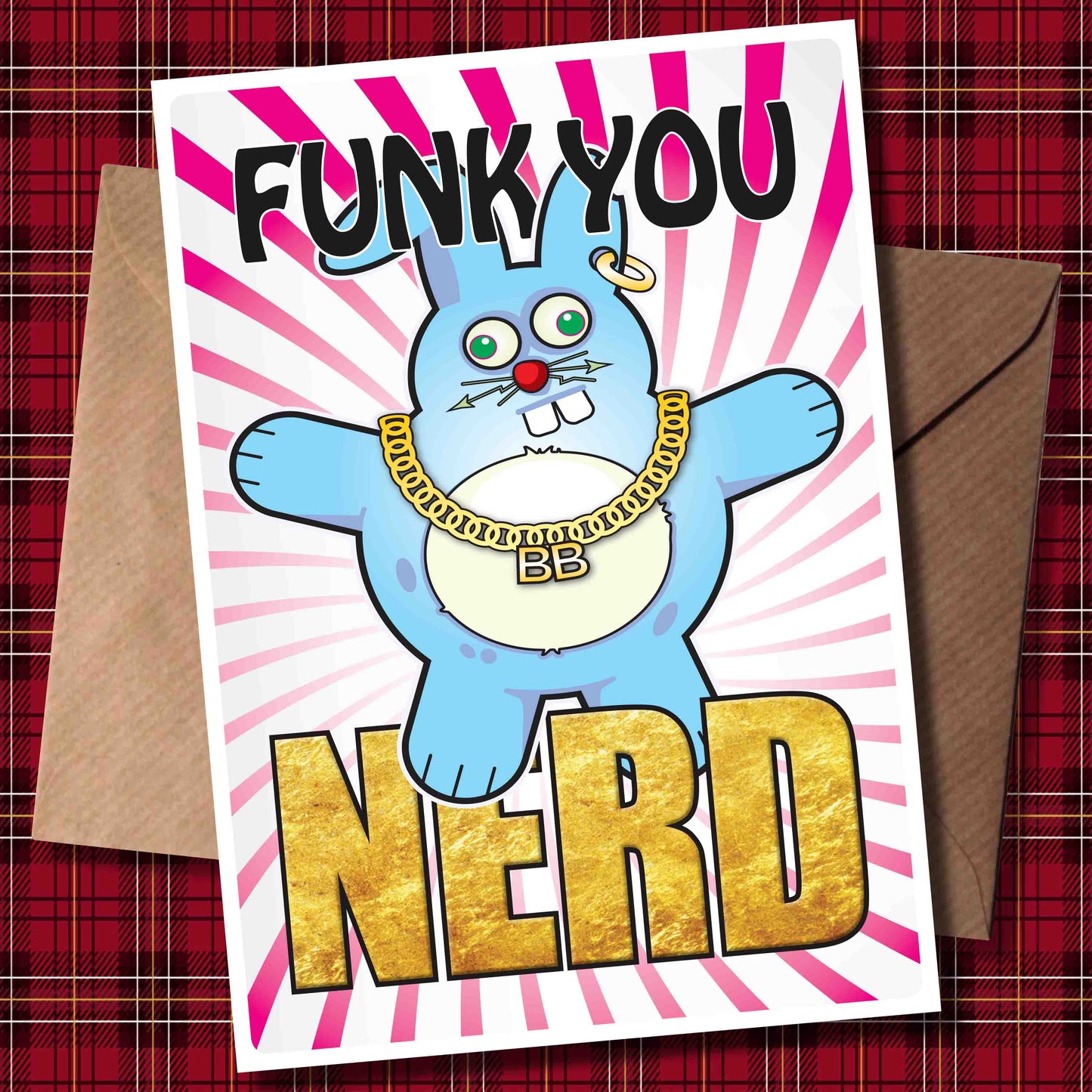 Bad Bun - "Funk You Nerd!" Art Print + Stuff