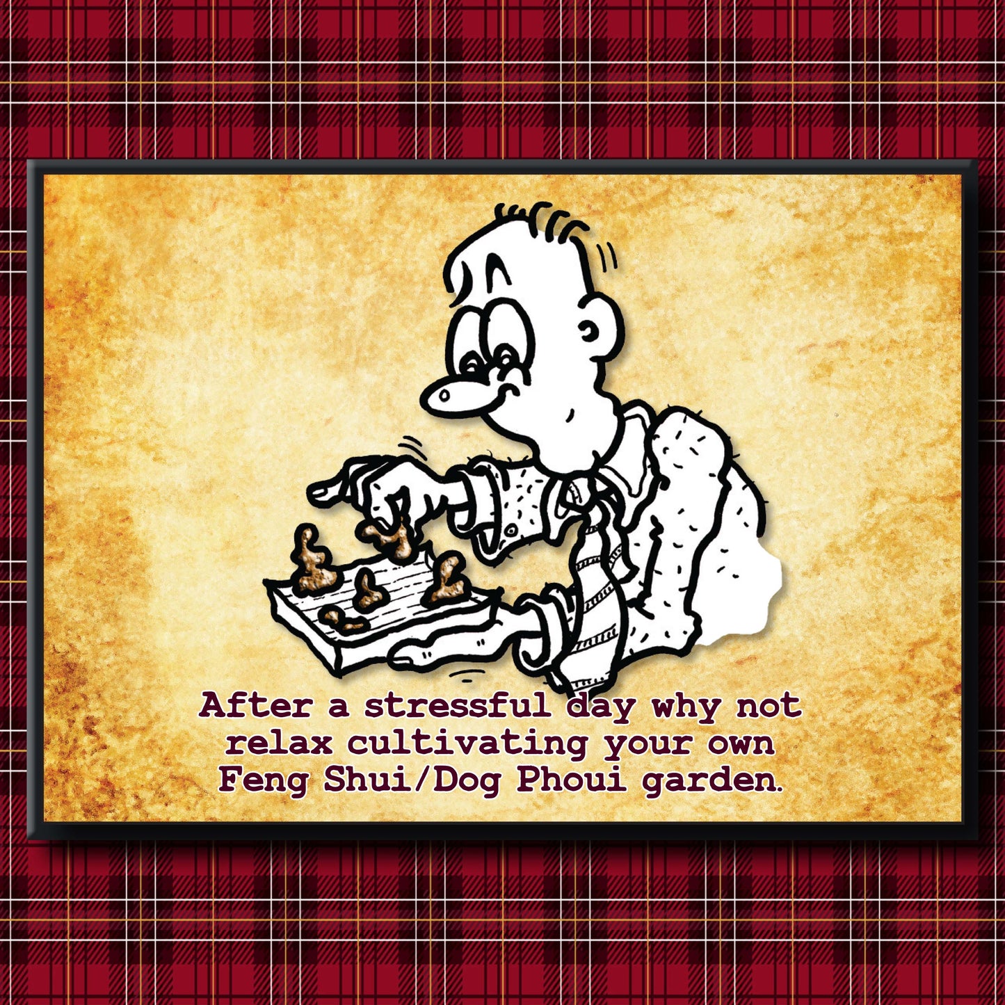 Feng Shui - Dog Poo Art Print