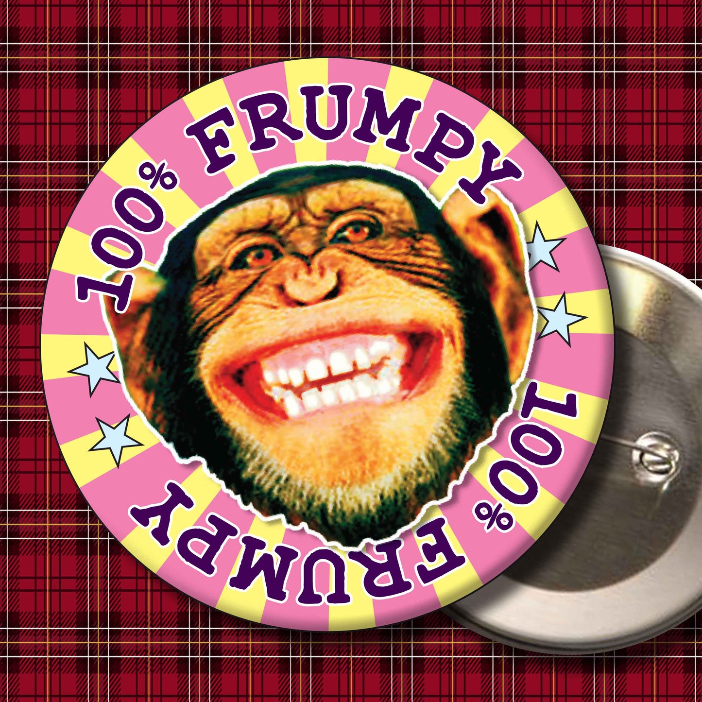 100% Frumpy Badge + Bottle Opener