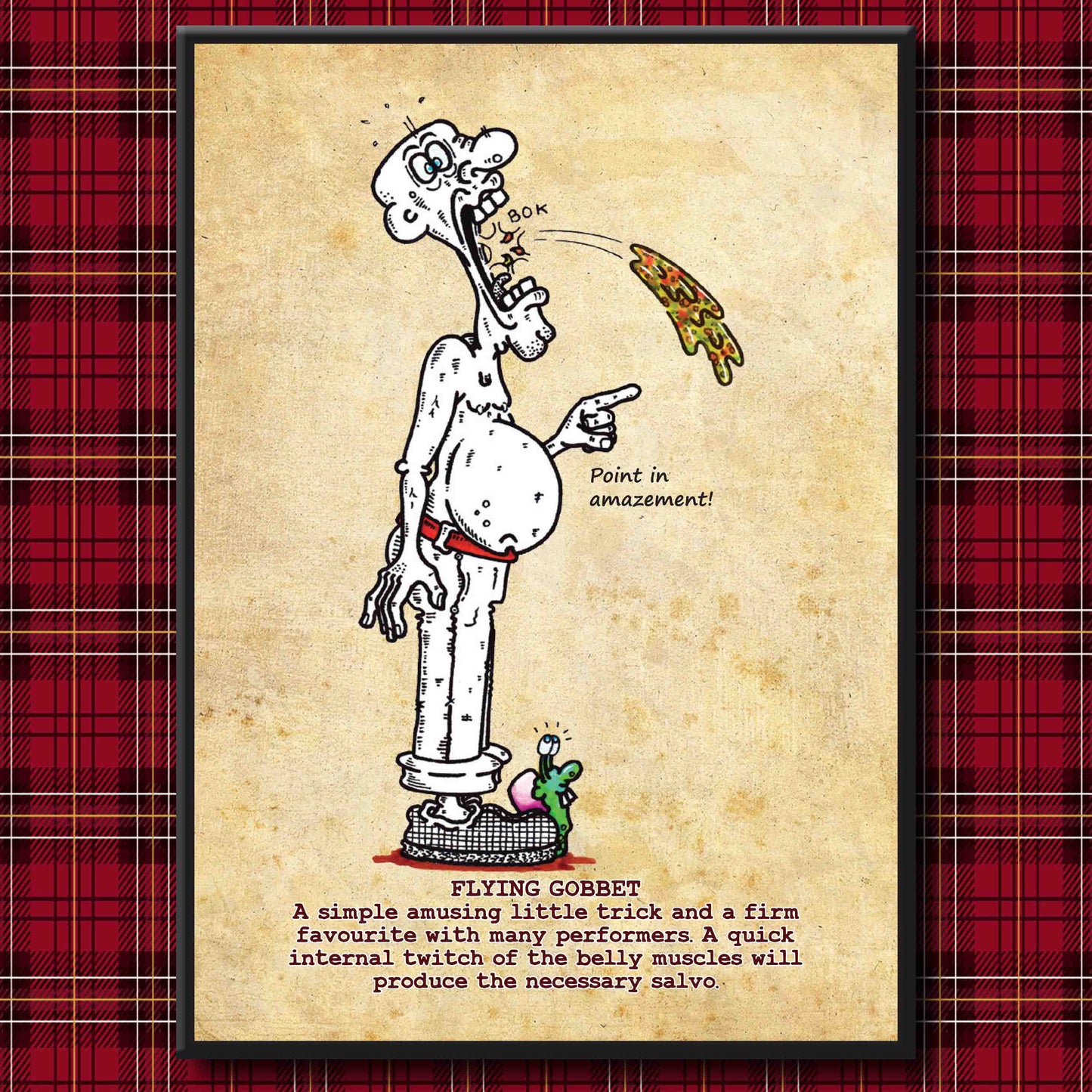 Flying Gobbet Art Print