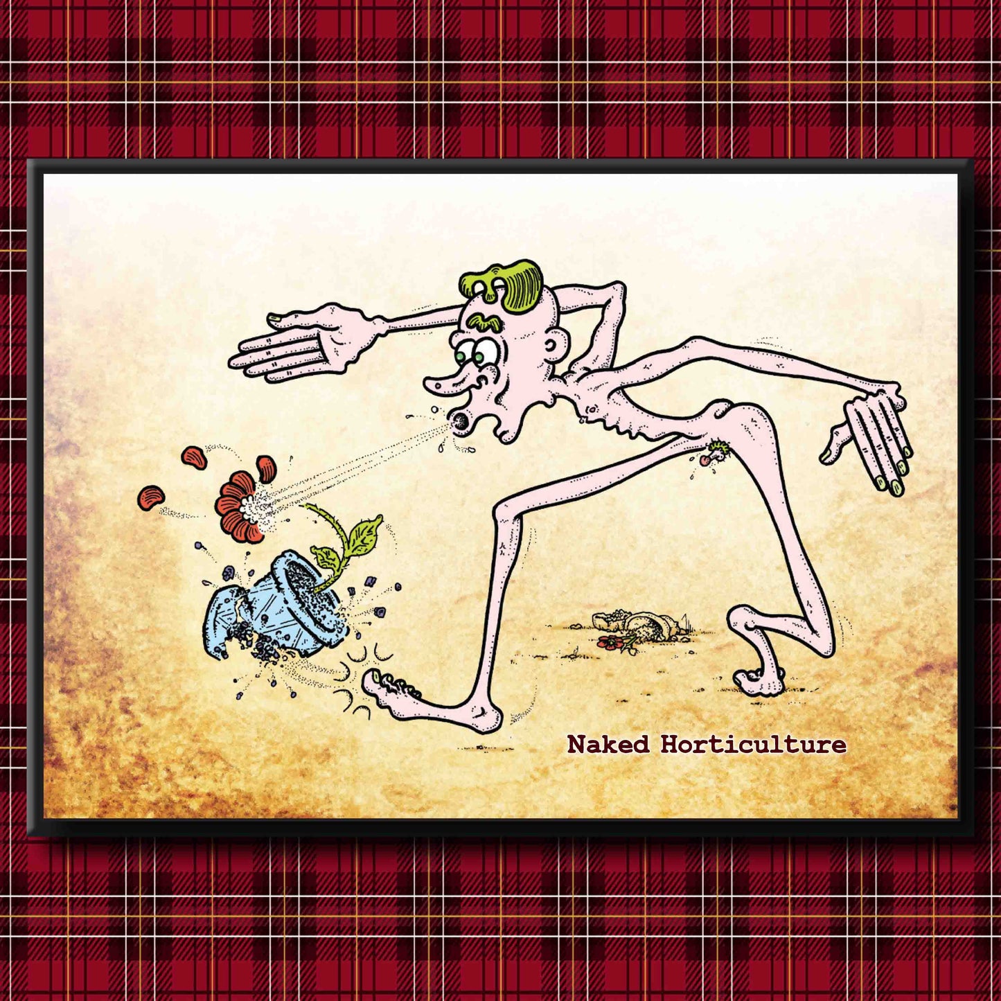 Naked Horticulture Art Print