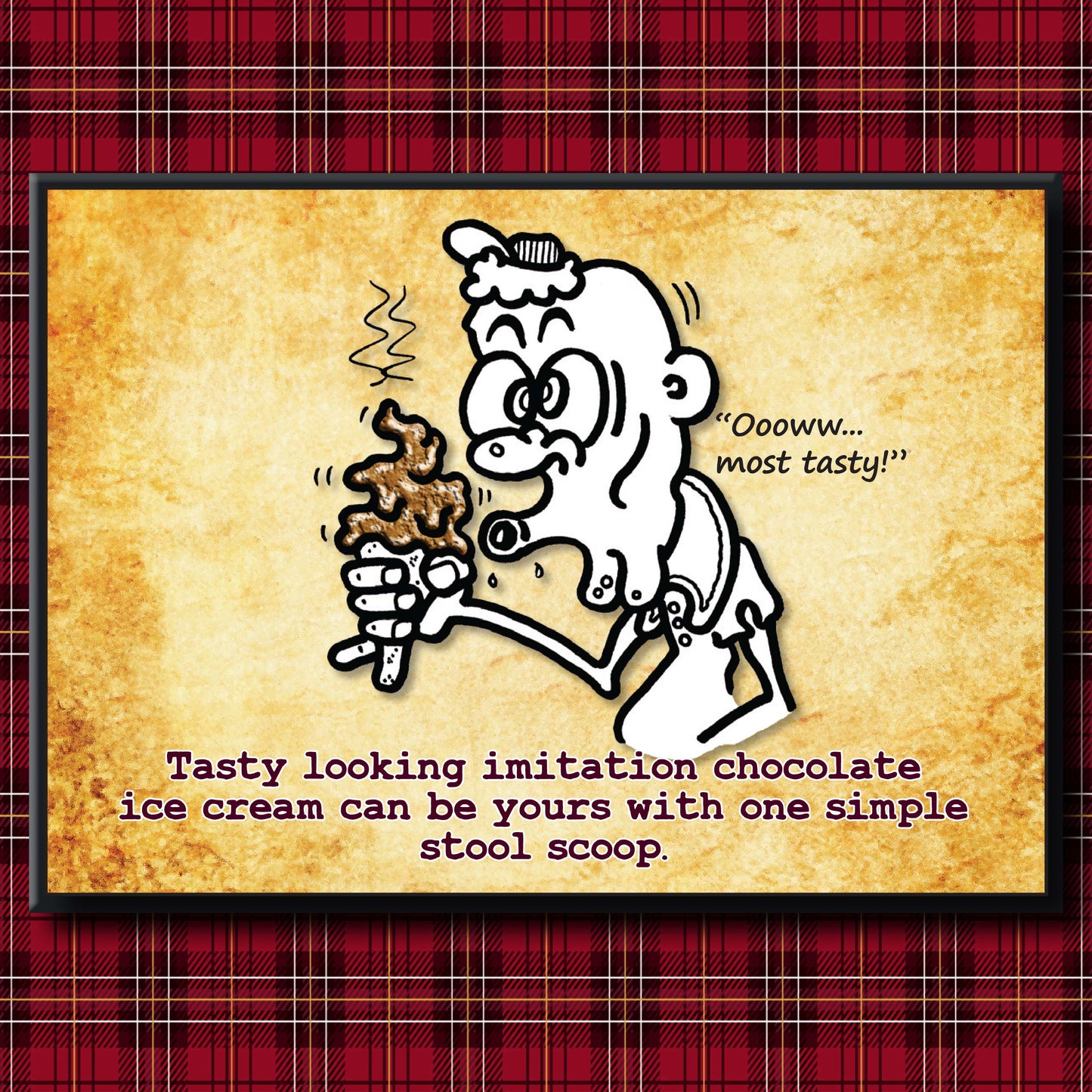 Ice Cream - Dog Poo Art Print