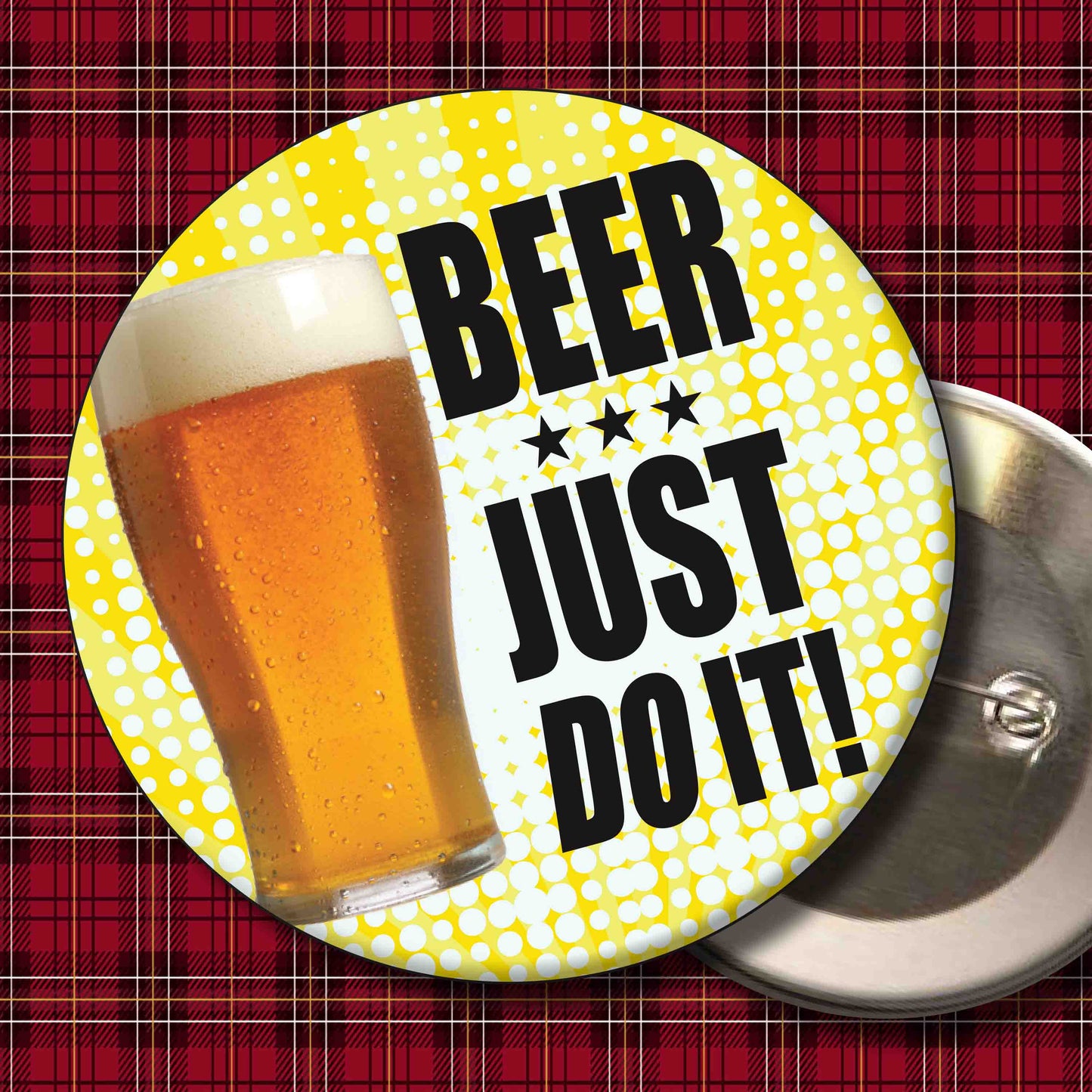 Beer...Just Do It! Art Print + Badge + Bottle Opener + Birthday Card