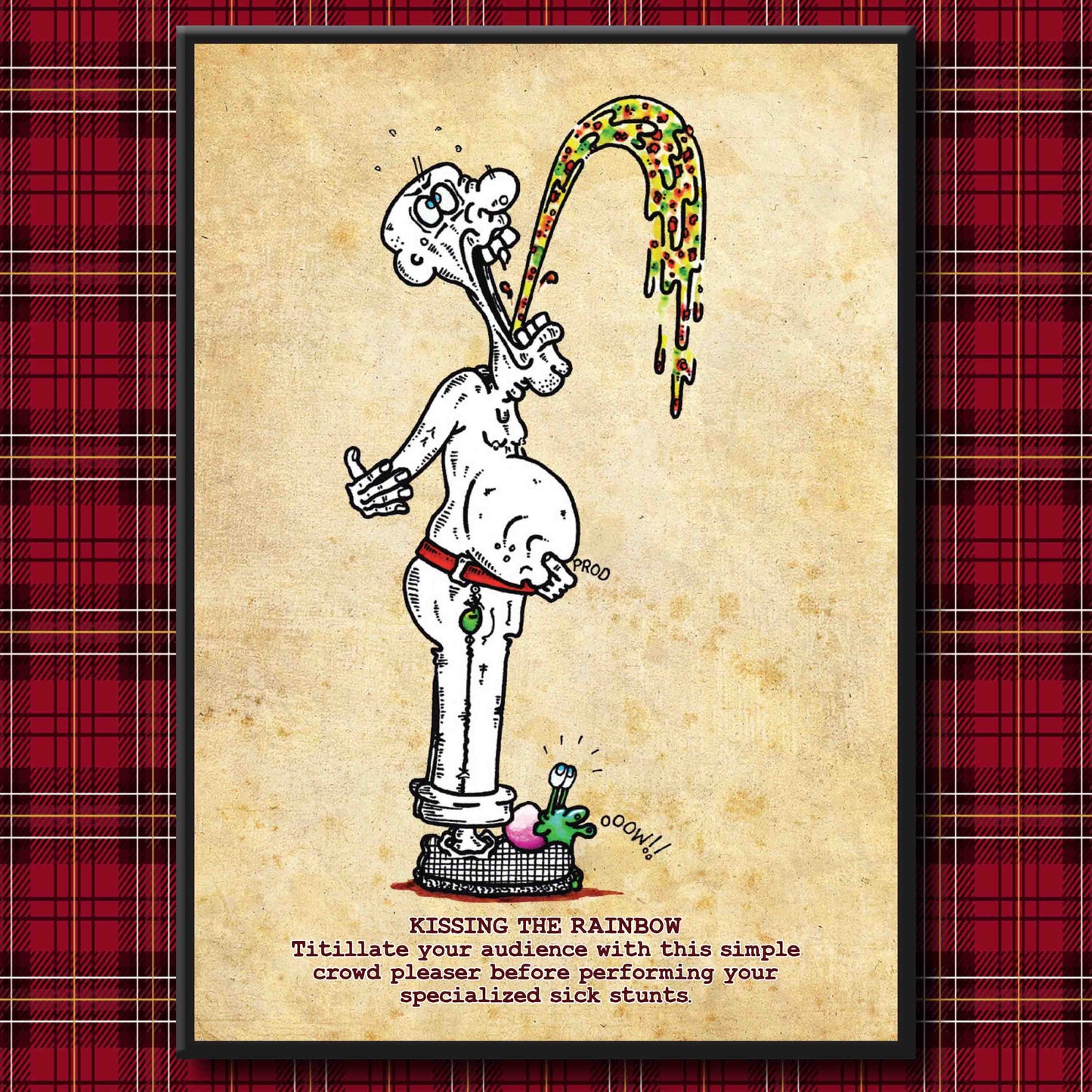 Kissing The Rainbow Art Print