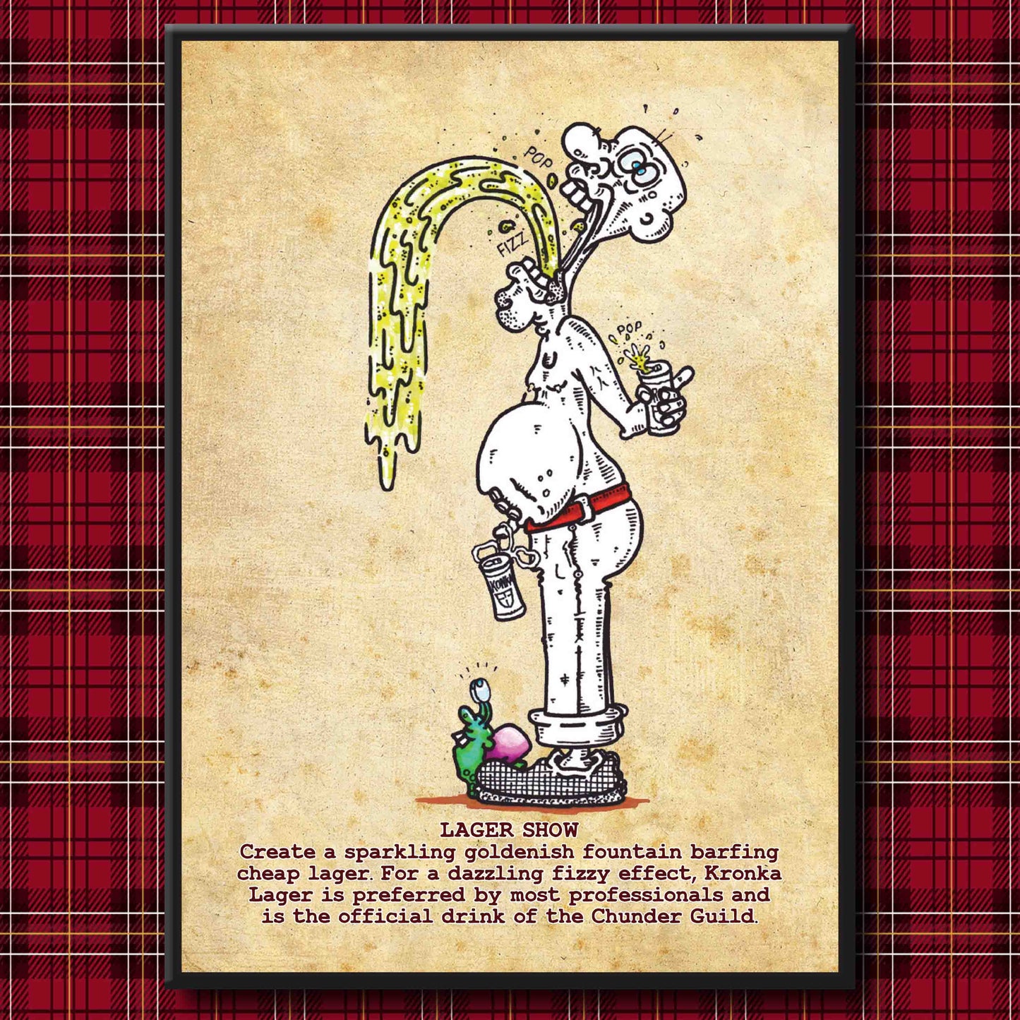 Lager Show Art Print