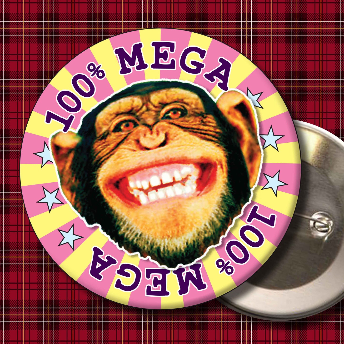 100% Mega Badge + Bottle Opener