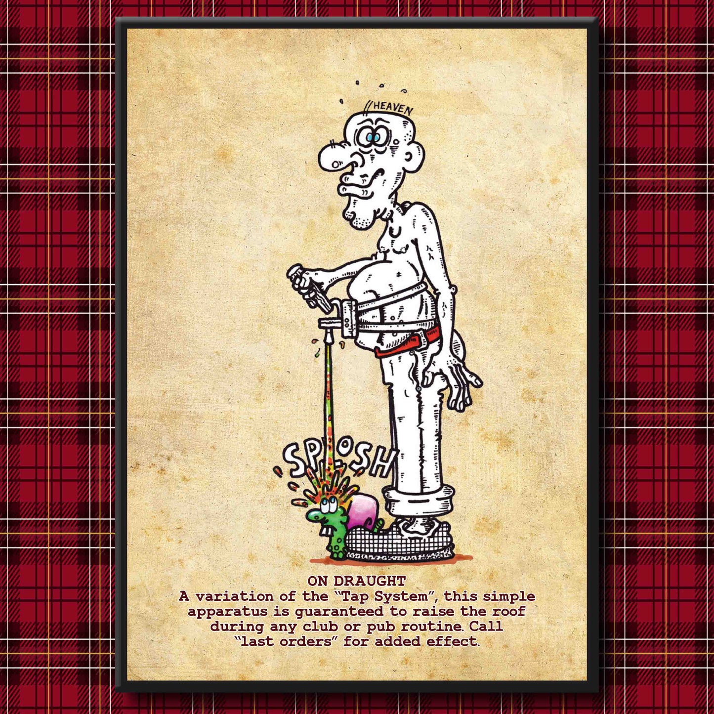 On Draught Art Print