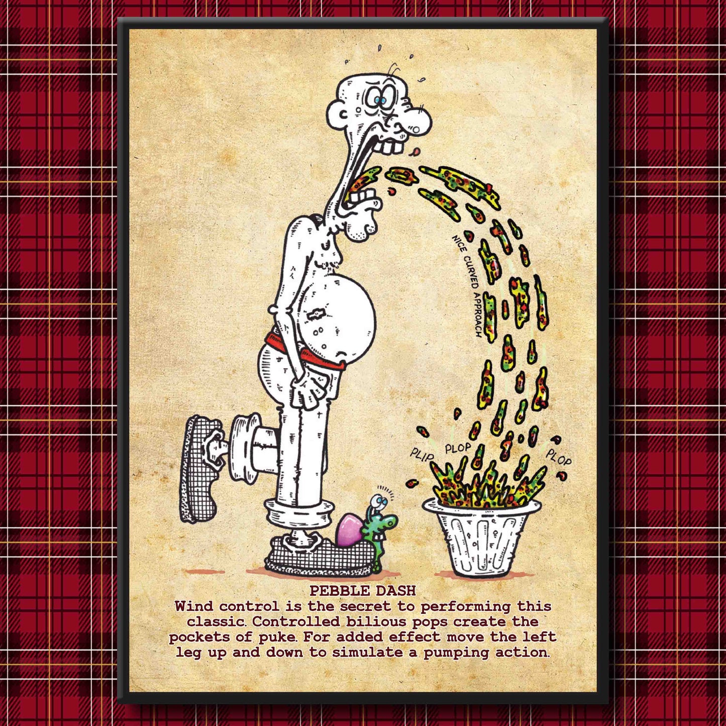 Pebble Dash Art Print