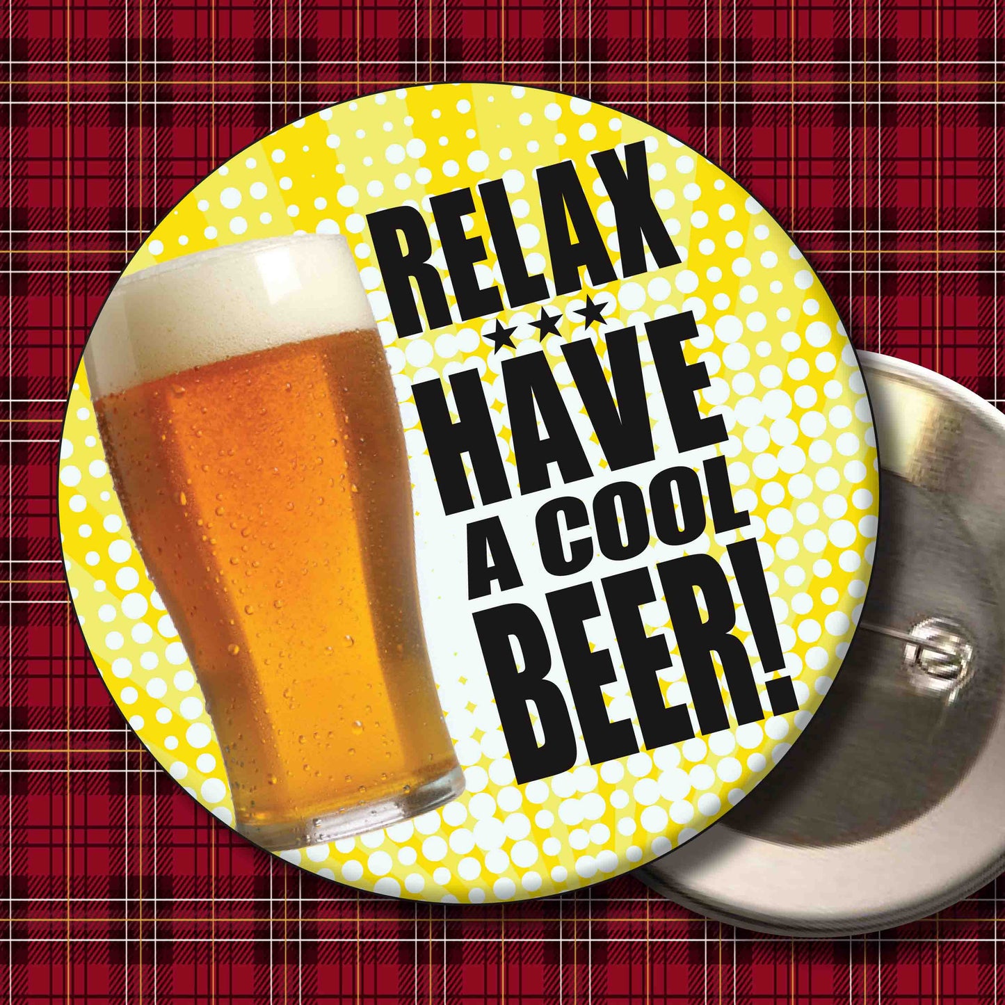 Cool Beer! Art Print + Badge + Bottle Opener + Birthday Card