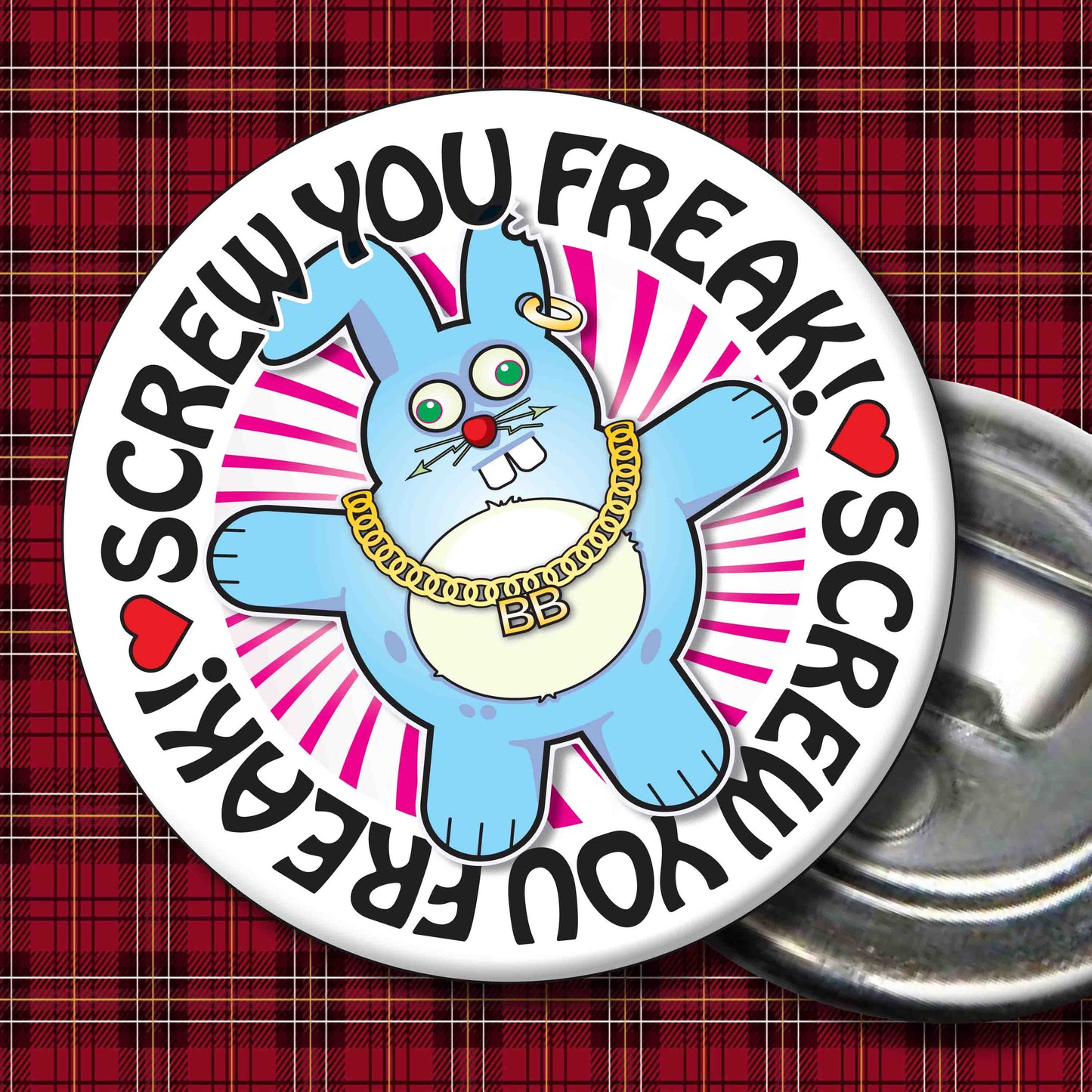 Bad Bun - "Screw You Freak!" Art Print + Stuff