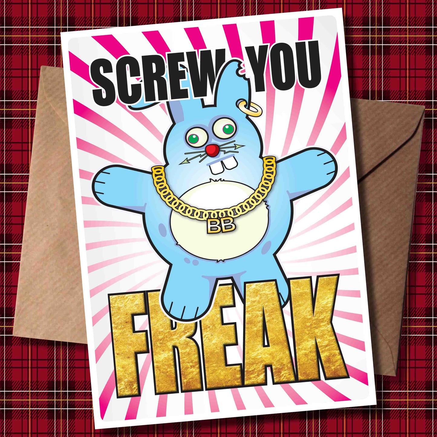 Bad Bun - "Screw You Freak!" Art Print + Stuff