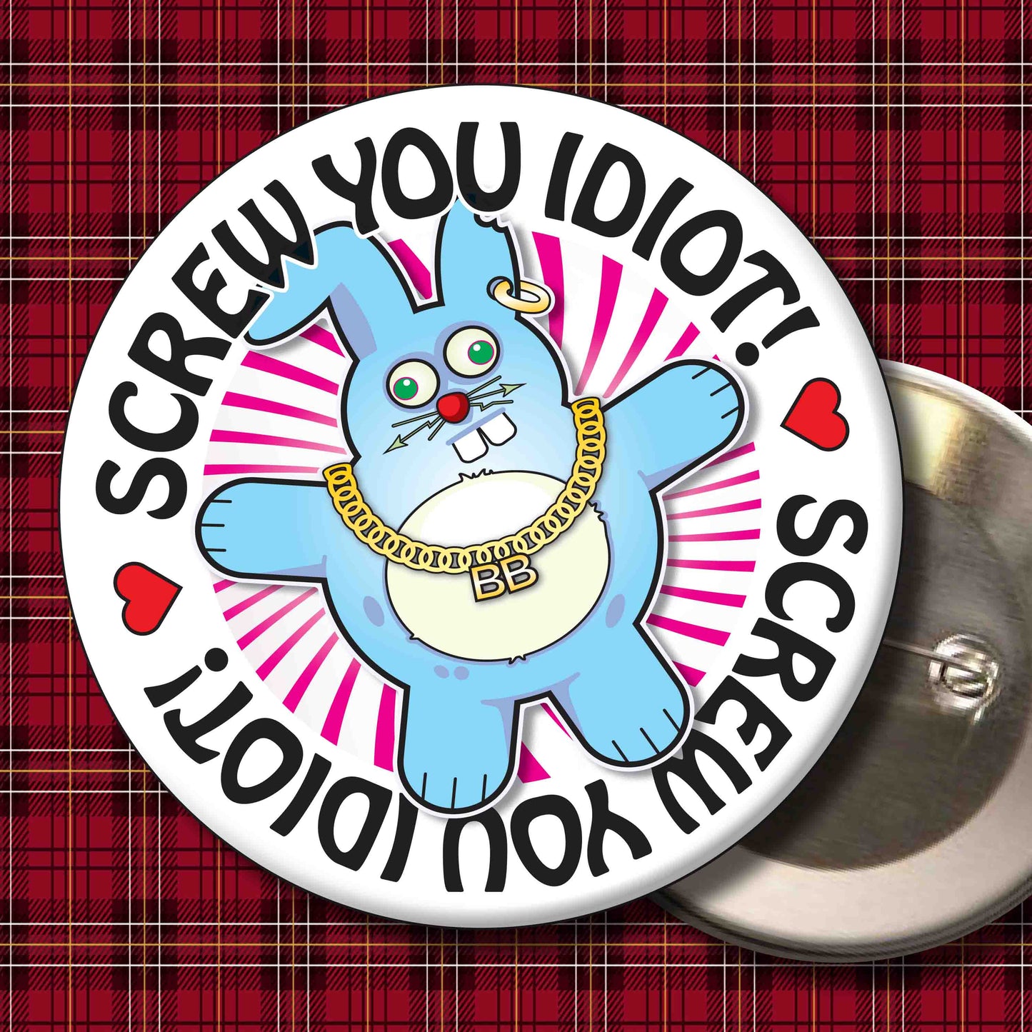 Bad Bun - "Screw You Idiot!" Art Print + Stuff