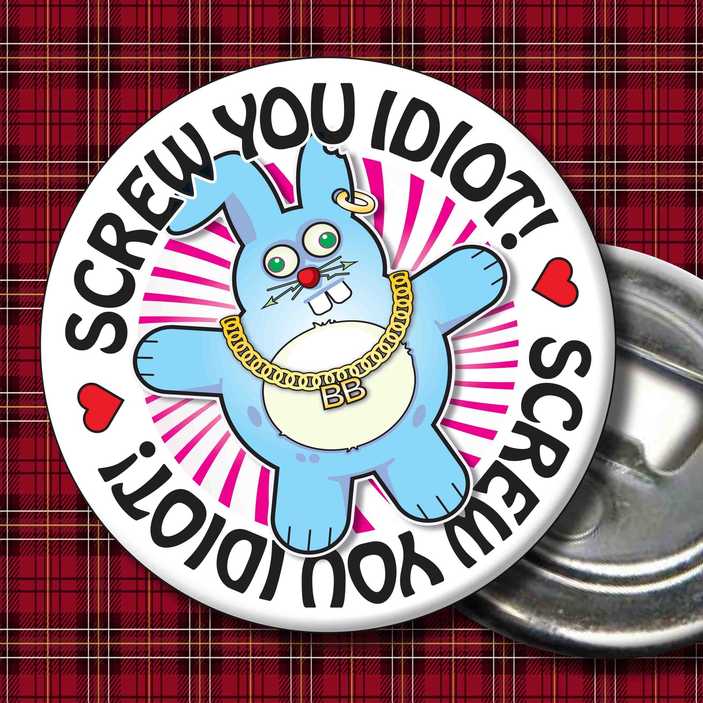 Bad Bun - "Screw You Idiot!" Art Print + Stuff