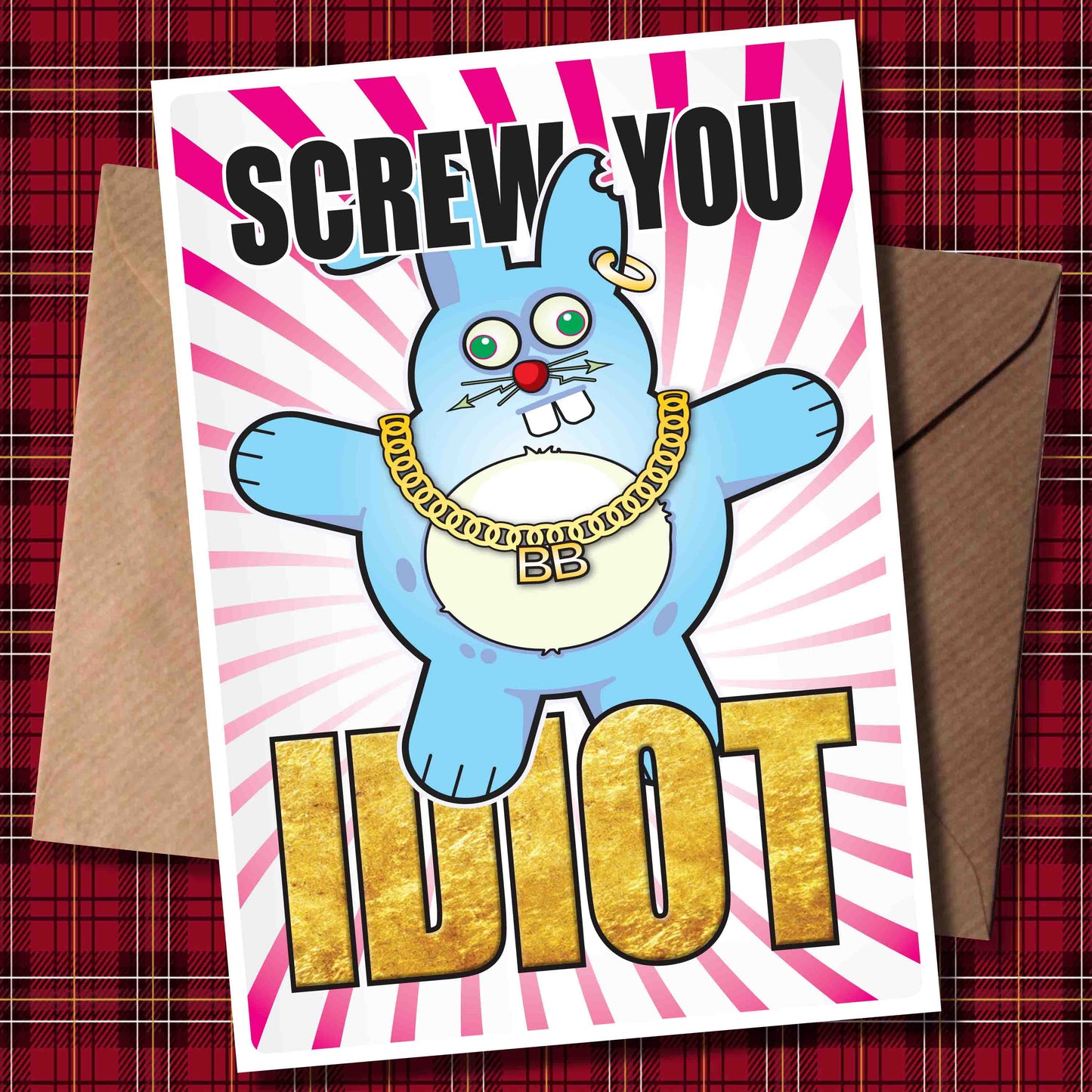 Bad Bun - "Screw You Idiot!" Art Print + Stuff