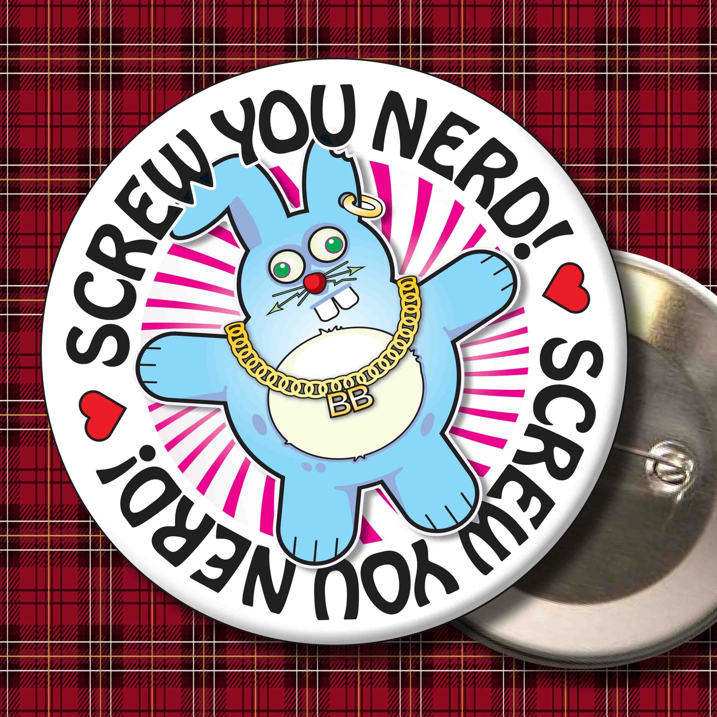 Bad Bun - "Screw You Nerd!" Art Print + Stuff