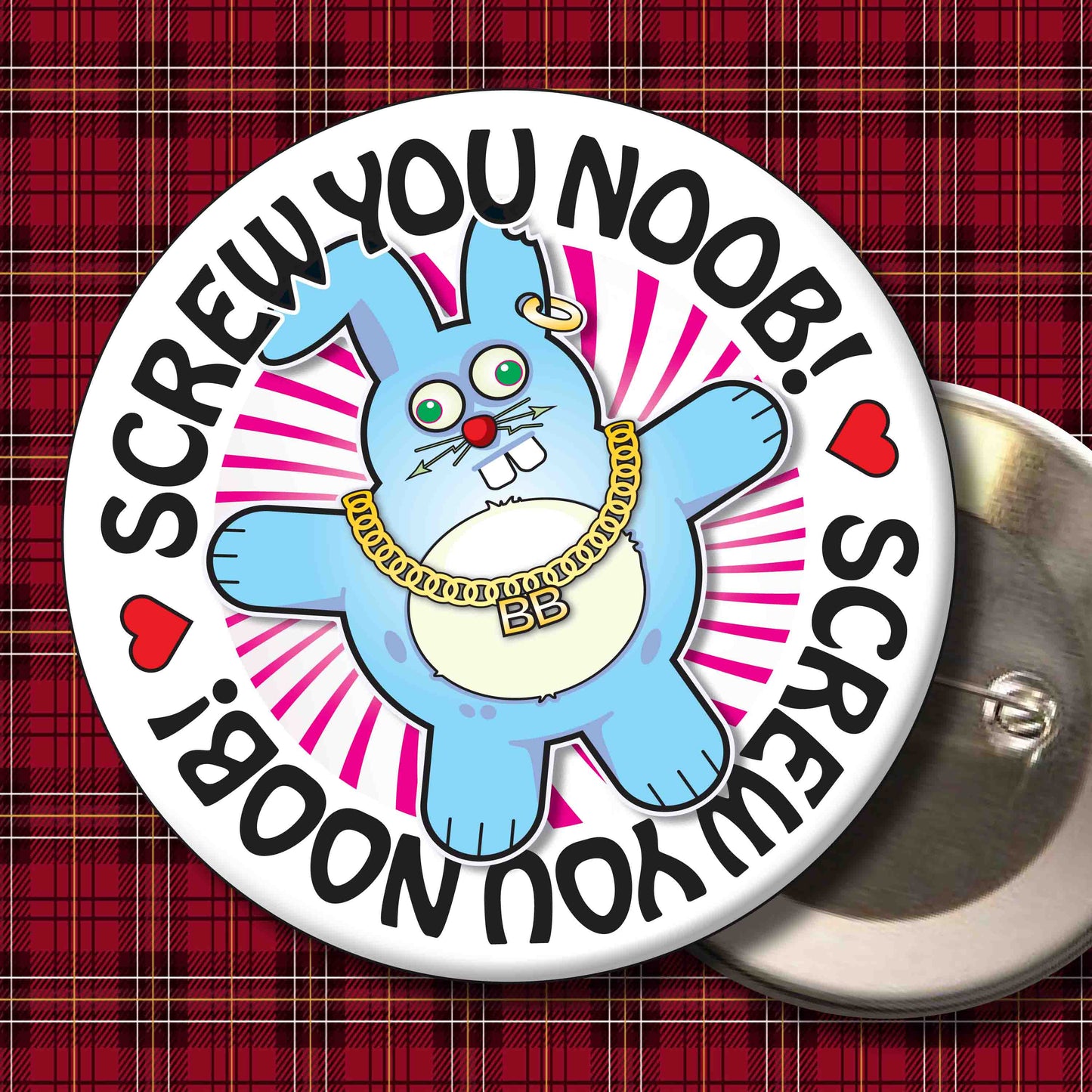 Bad Bun - "Screw You Noob!" Art Print + Stuff