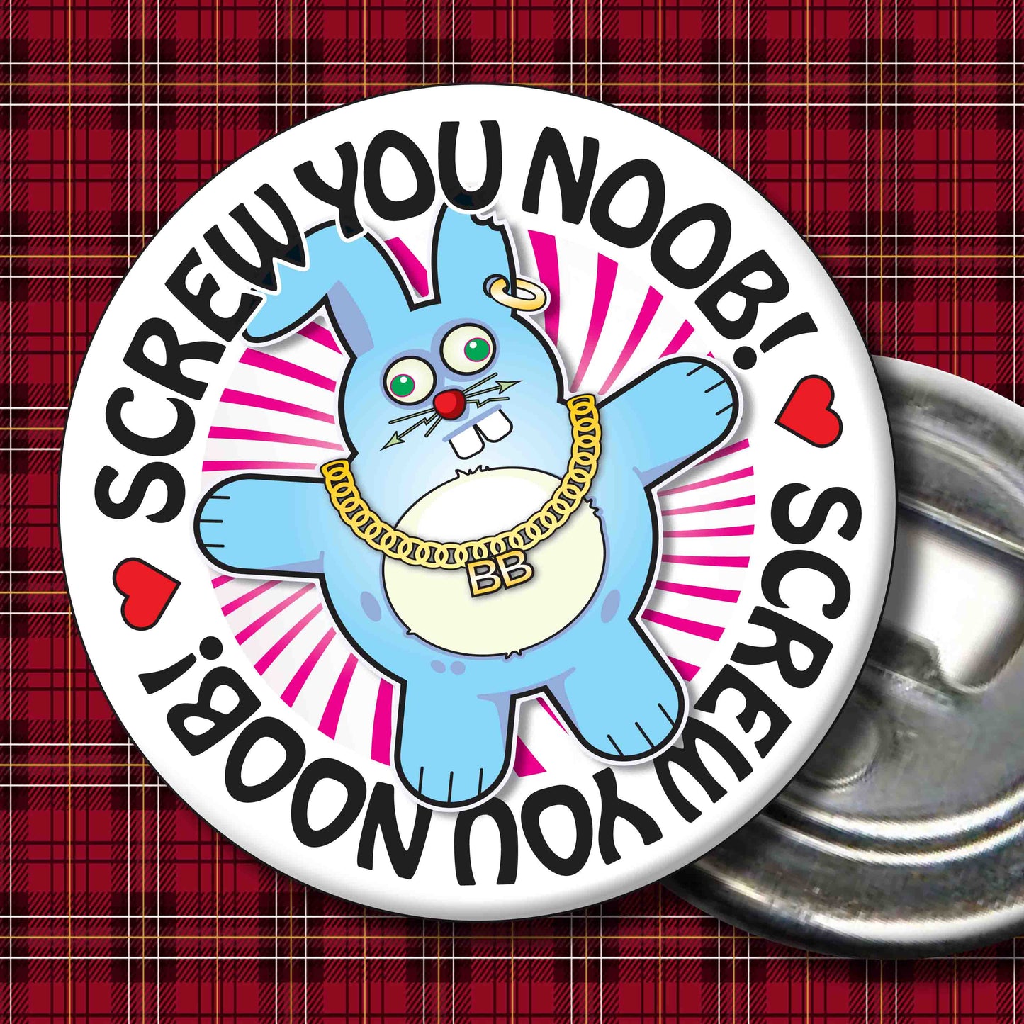 Bad Bun - "Screw You Noob!" Art Print + Stuff