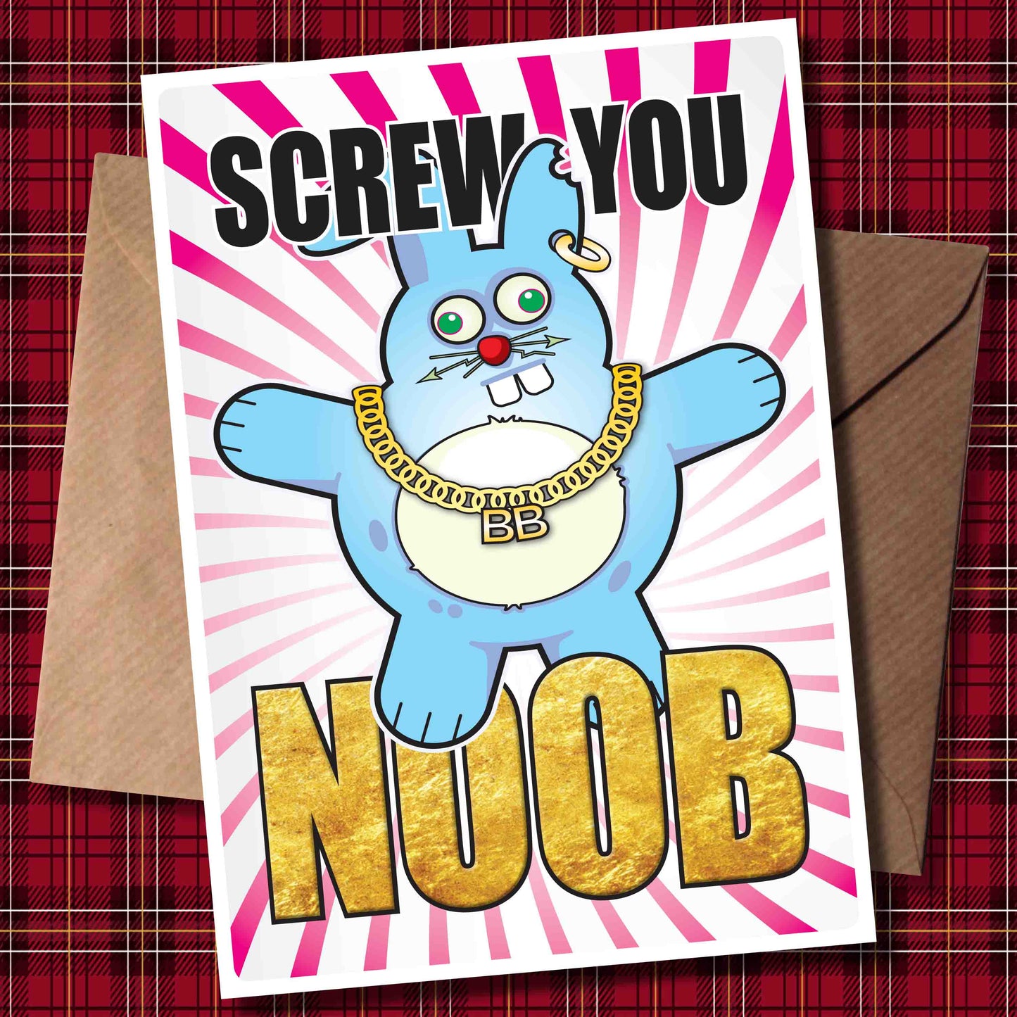 Bad Bun - "Screw You Noob!" Art Print + Stuff