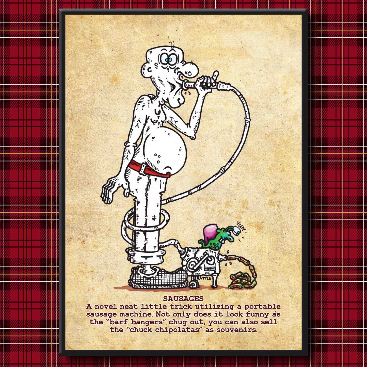 Sausages Art Print
