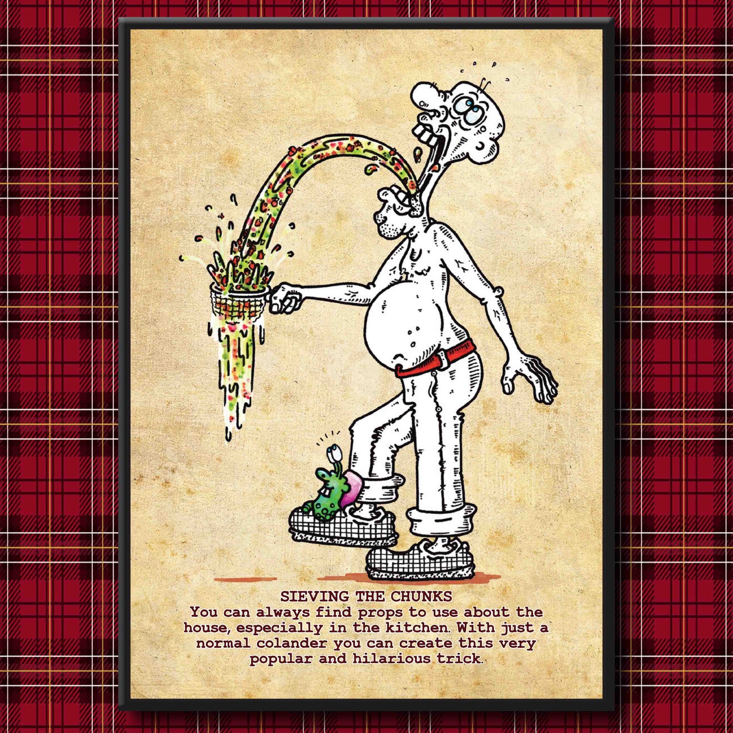 Sieving The Chunks Art Print